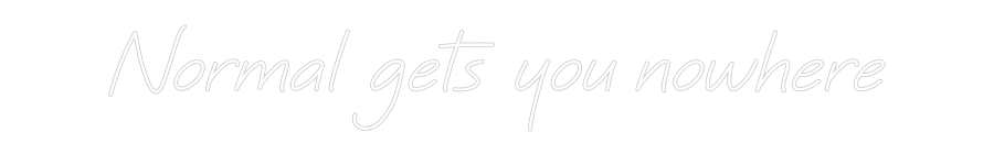 Custom Neon: Normal gets y...