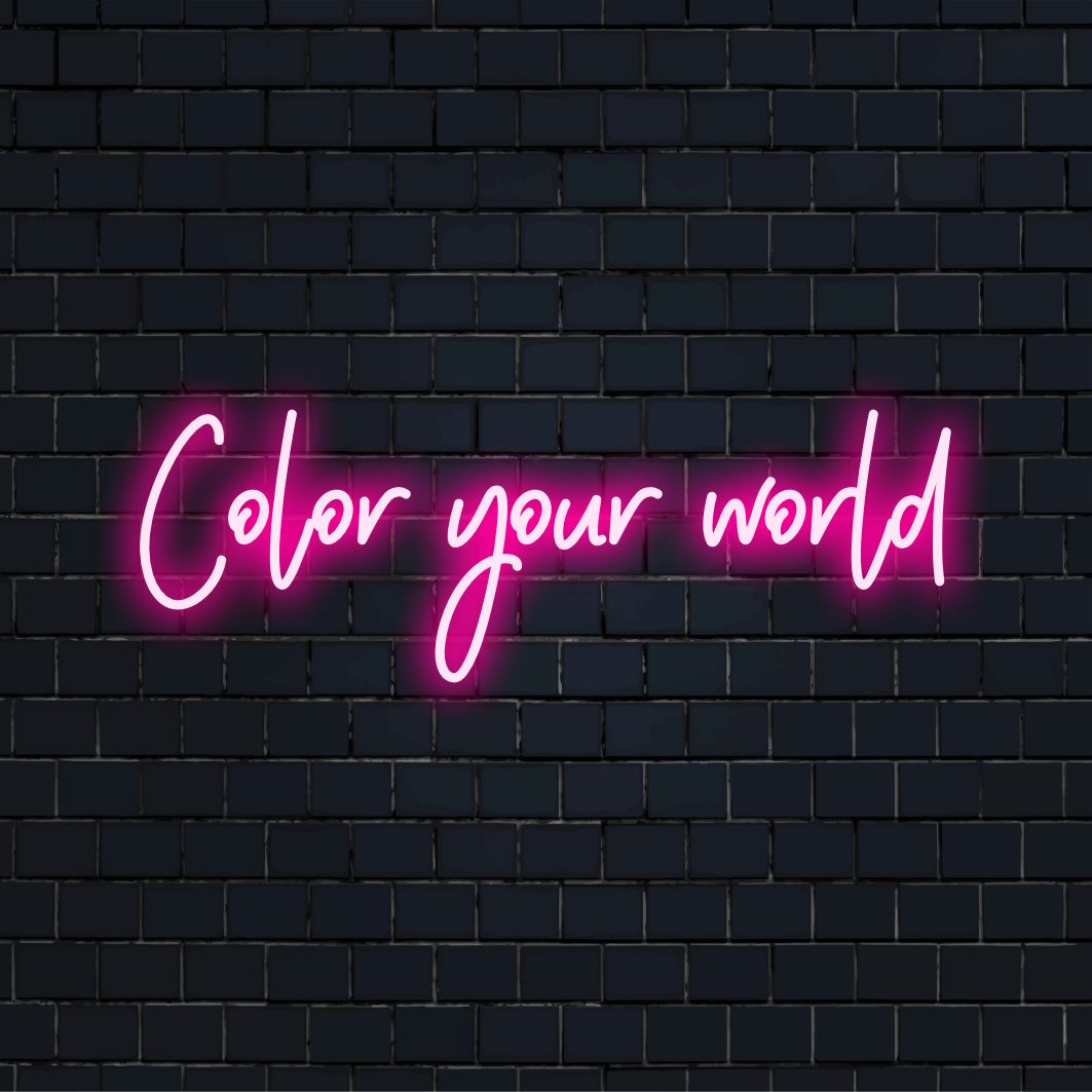 Een op maat gemaakt LED-neonbord brengt levendig licht en een artistieke flair in elke ruimte; perfect voor een gepersonaliseerde inrichting.