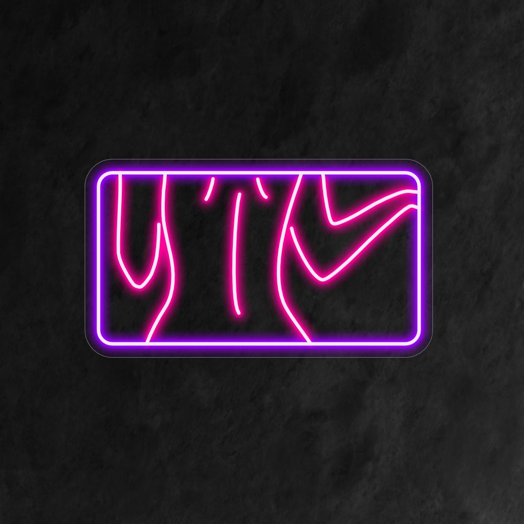 "Female Back Neon Sign" licht op met een elegante gloed, perfect voor modestudio's en ruimtes die de aantrekkingskracht van vrouwelijke esthetiek vieren en een vleugje schoonheid aan de sfeer toevoegen.