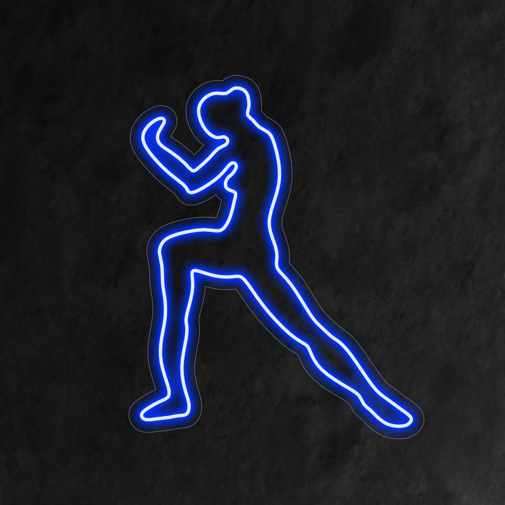 "Female Martial Arts Neon Sign" licht op met dynamische kracht, ideaal voor vechtsportstudio's en -ruimtes die de bekwaamheid en veerkracht van vrouwen in vechtsporten vieren, en voegt een krachtige toets toe aan de sfeer.