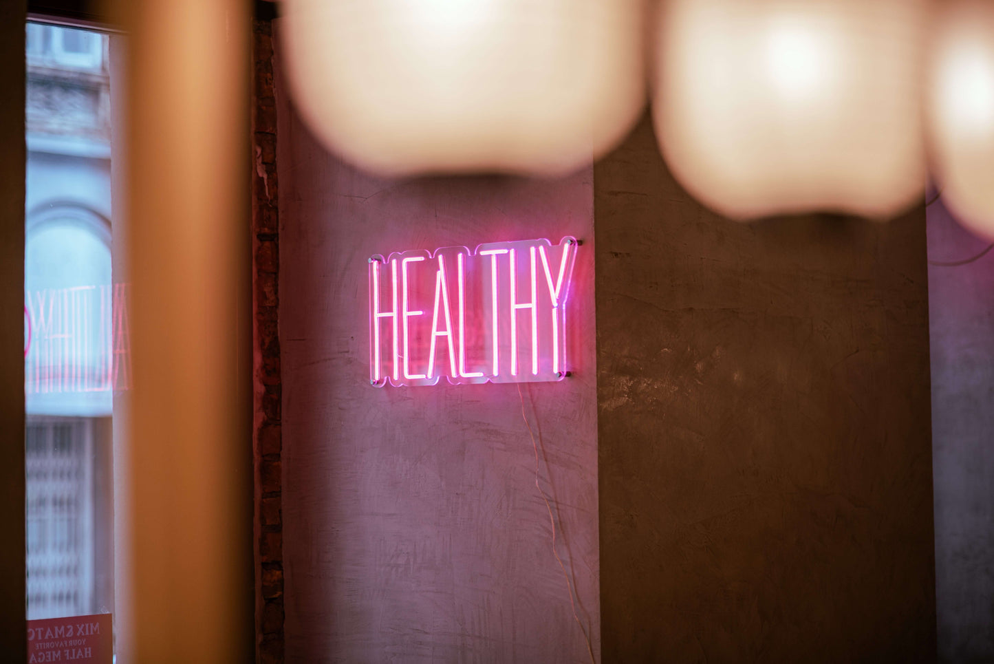 Gezond neonbord - The Art Neon