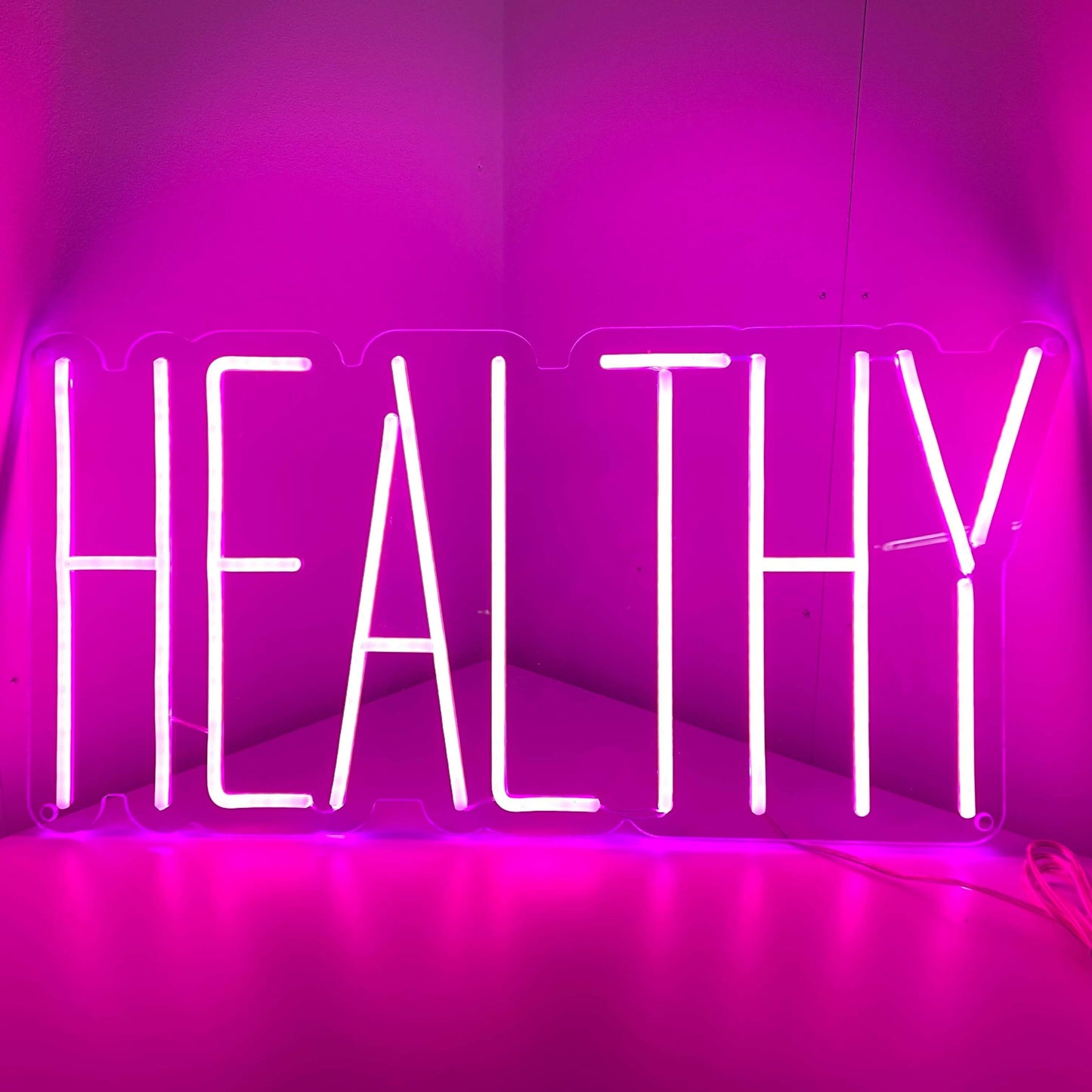 Gezond neonbord - The Art Neon