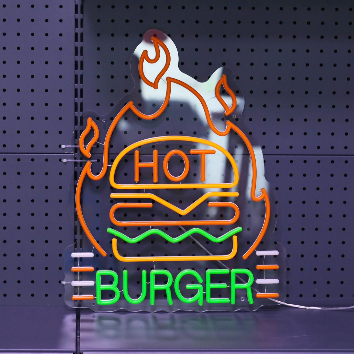 Hot Burger Neonreclame