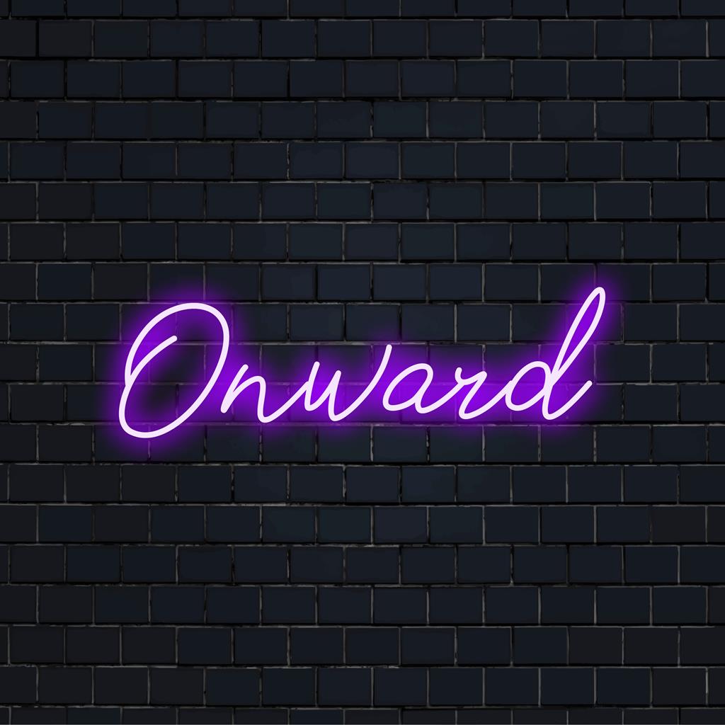 Onward op maat gemaakte LED-neonreclame: levendig gepersonaliseerd neonontwerp voor een unieke woninginrichting en esthetische ambiance.