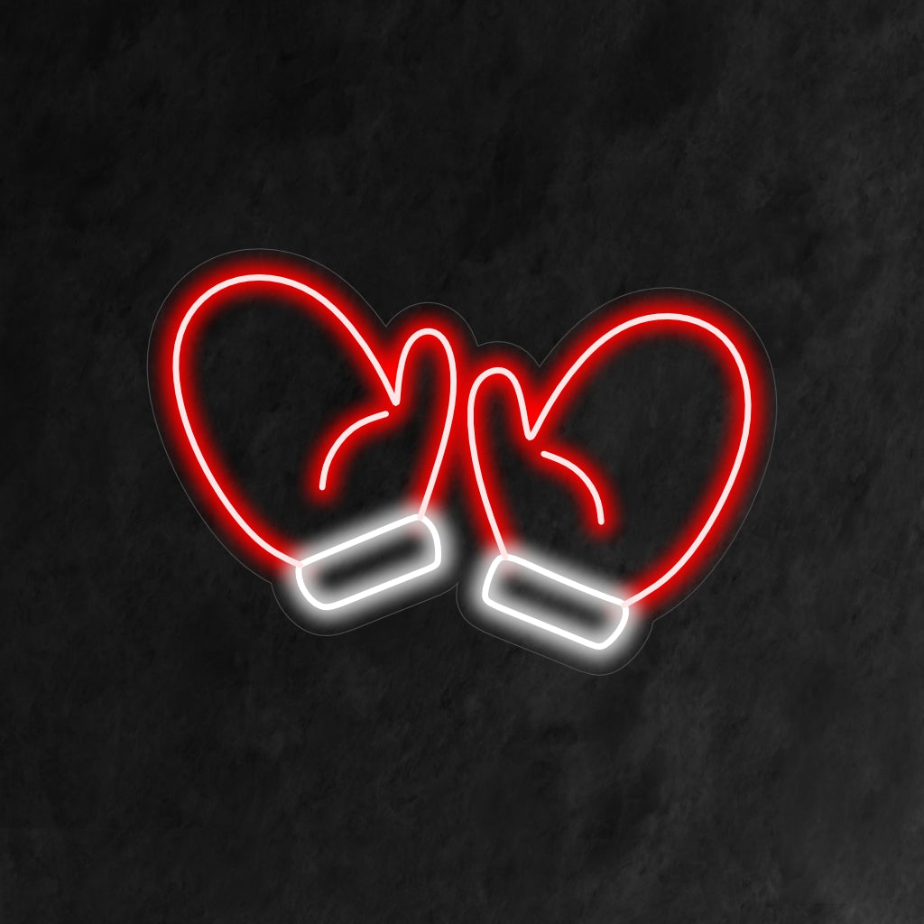 "Pair Winter Gloves Neon Sign" is een gezellige en seizoensgebonden toevoeging, perfect voor ruimtes die de warmte en het comfort van de winter uitstralen. Verlicht met een vleugje charme voor koud weer!