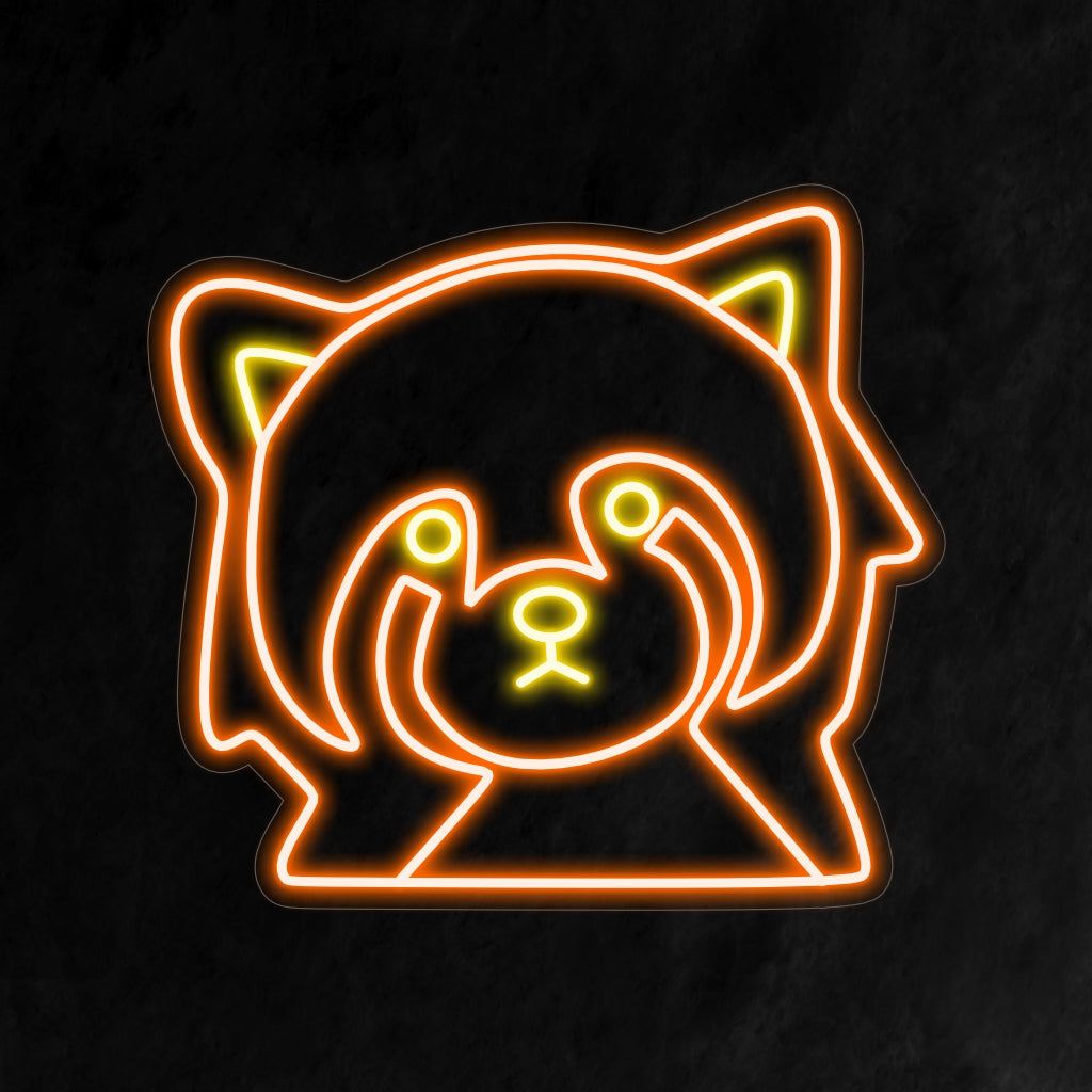 "Panda Neon Sign" is een schattige en speelse toevoeging, perfect voor ruimtes die de schattigheid van panda's omarmen. Verlicht met speelse charme!