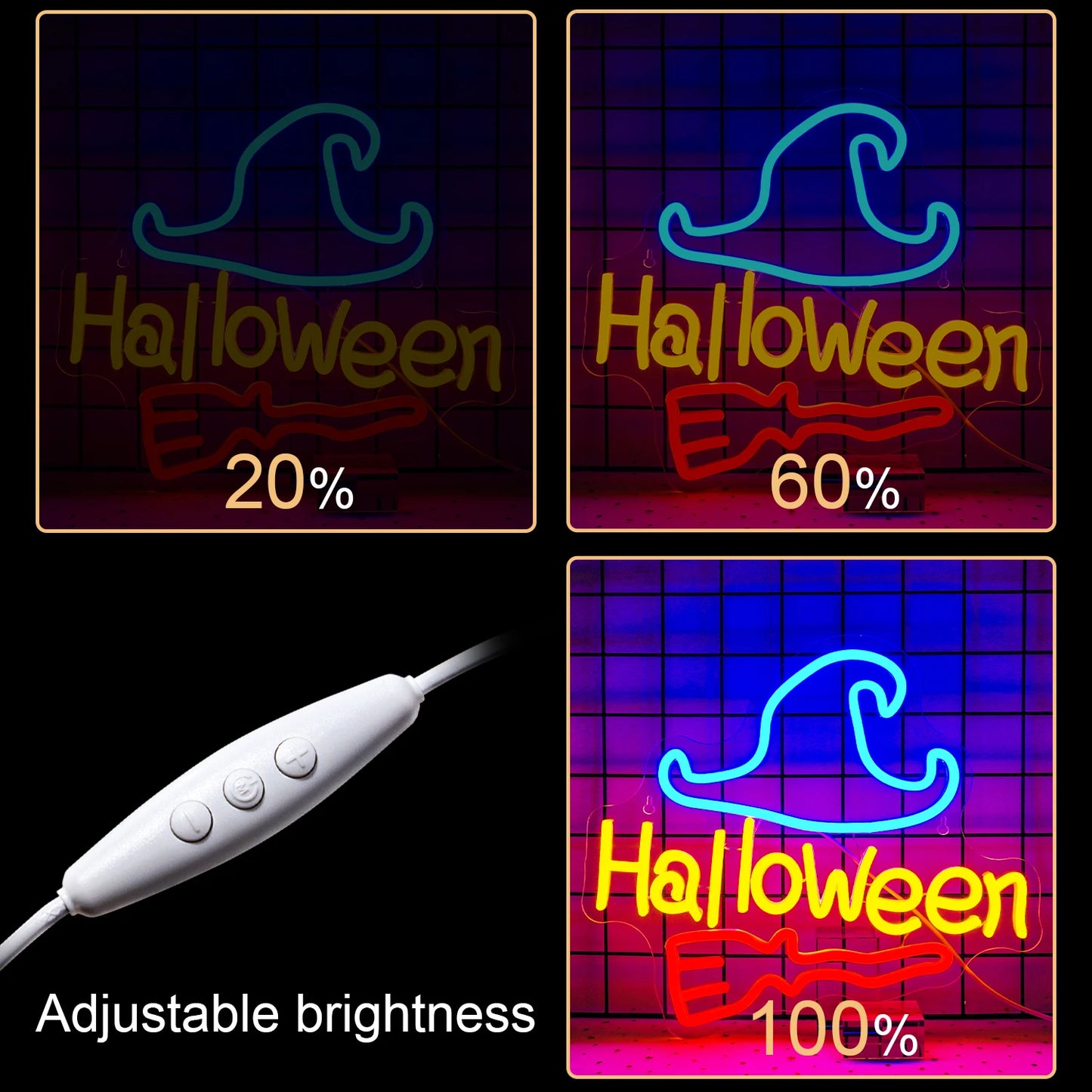Halloween 5V USB LED Neon Sign - Budgetvriendelijk