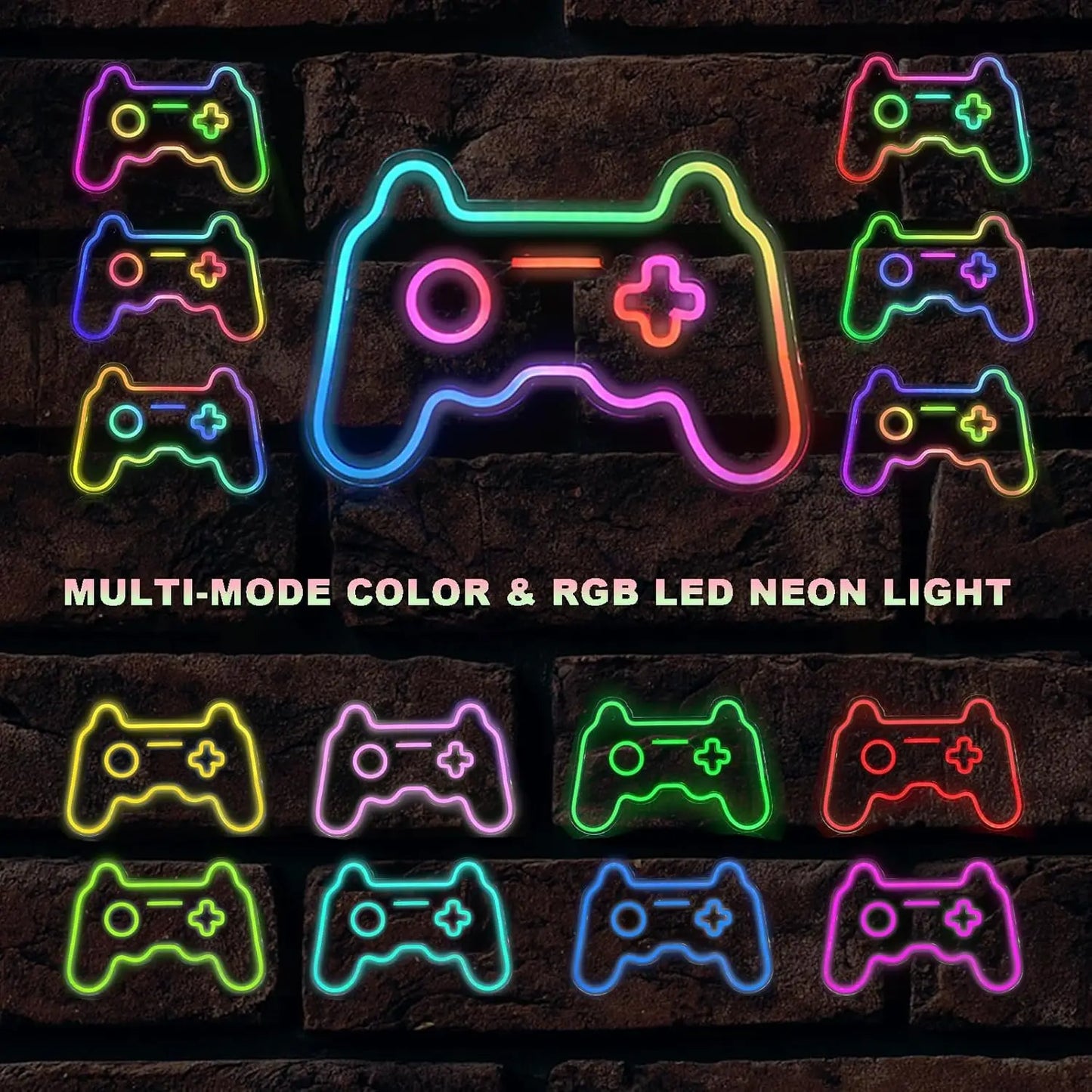 Gaming 5V USB LED Neon Sign - Budgetvriendelijk