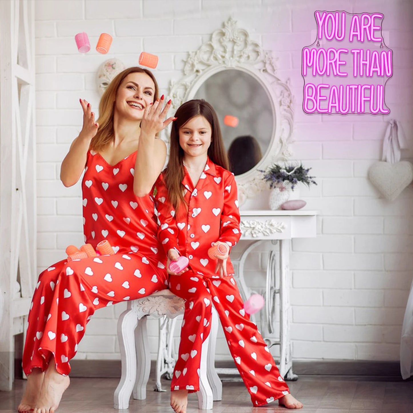 Je bent meer dan mooi 5V USB LED neonreclame - budgetvriendelijk