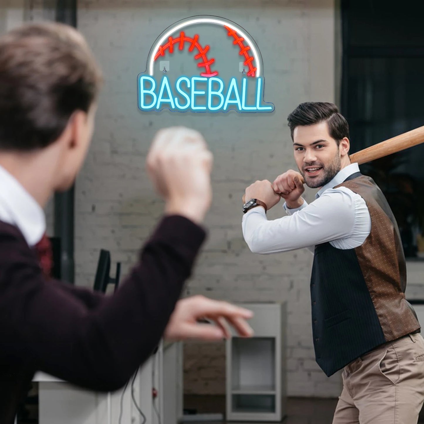 Baseball 5V USB LED Neon Sign - Budgetvriendelijk