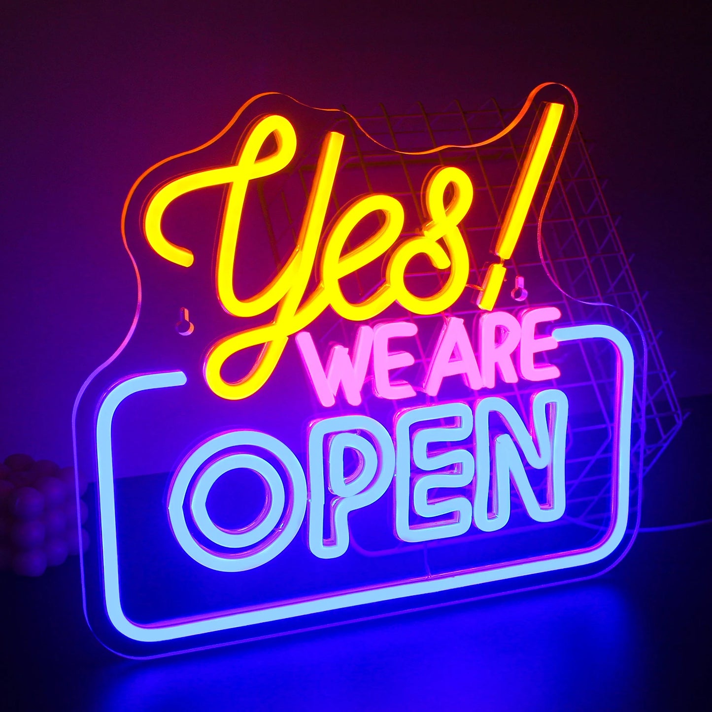Open 5V USB LED Neon Sign - Budgetvriendelijk