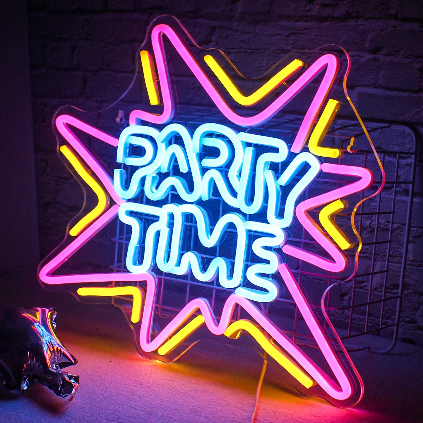 Party Time 5V USB LED Neon Sign - Budgetvriendelijk