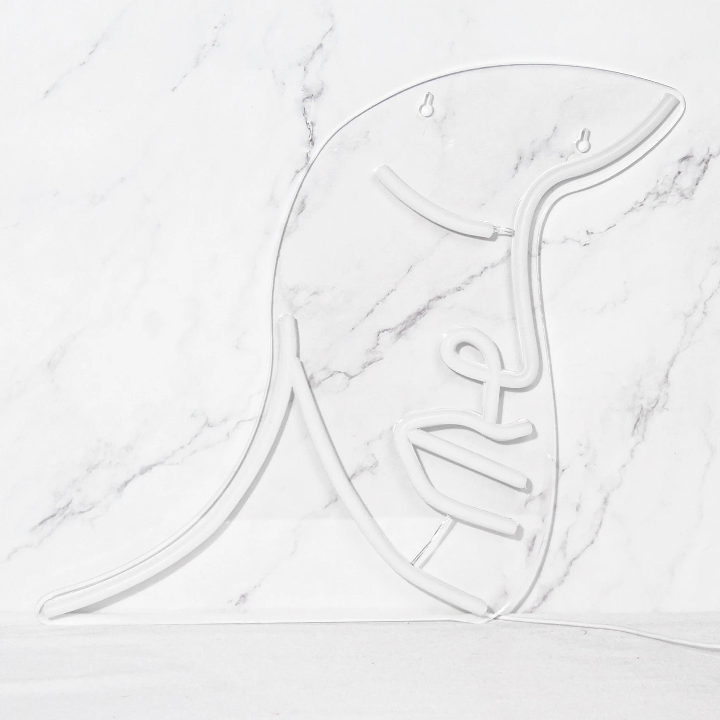 Gezicht 5V USB LED Neon Sign - Budgetvriendelijk