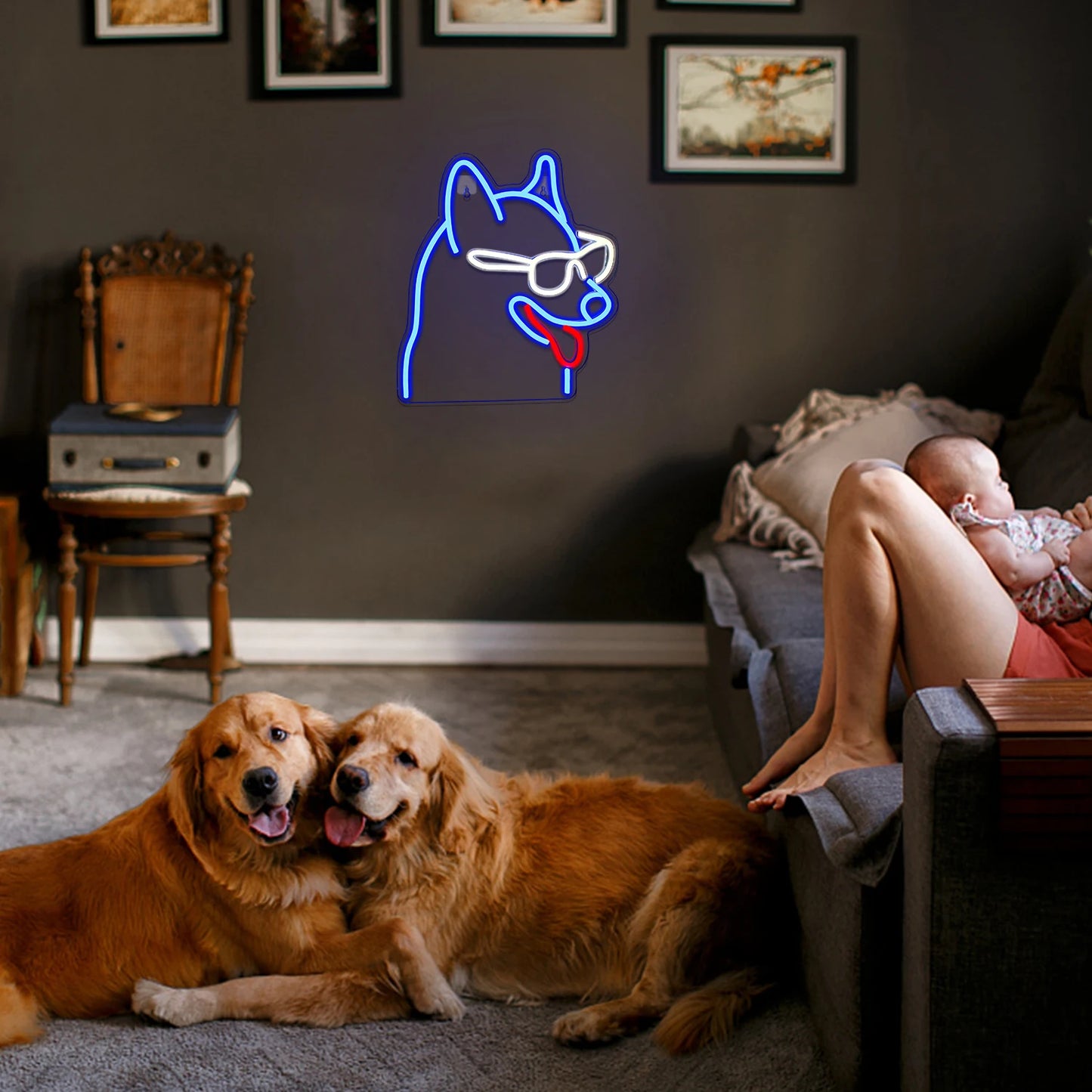 Hond 5V USB LED Neon Sign - Budgetvriendelijk