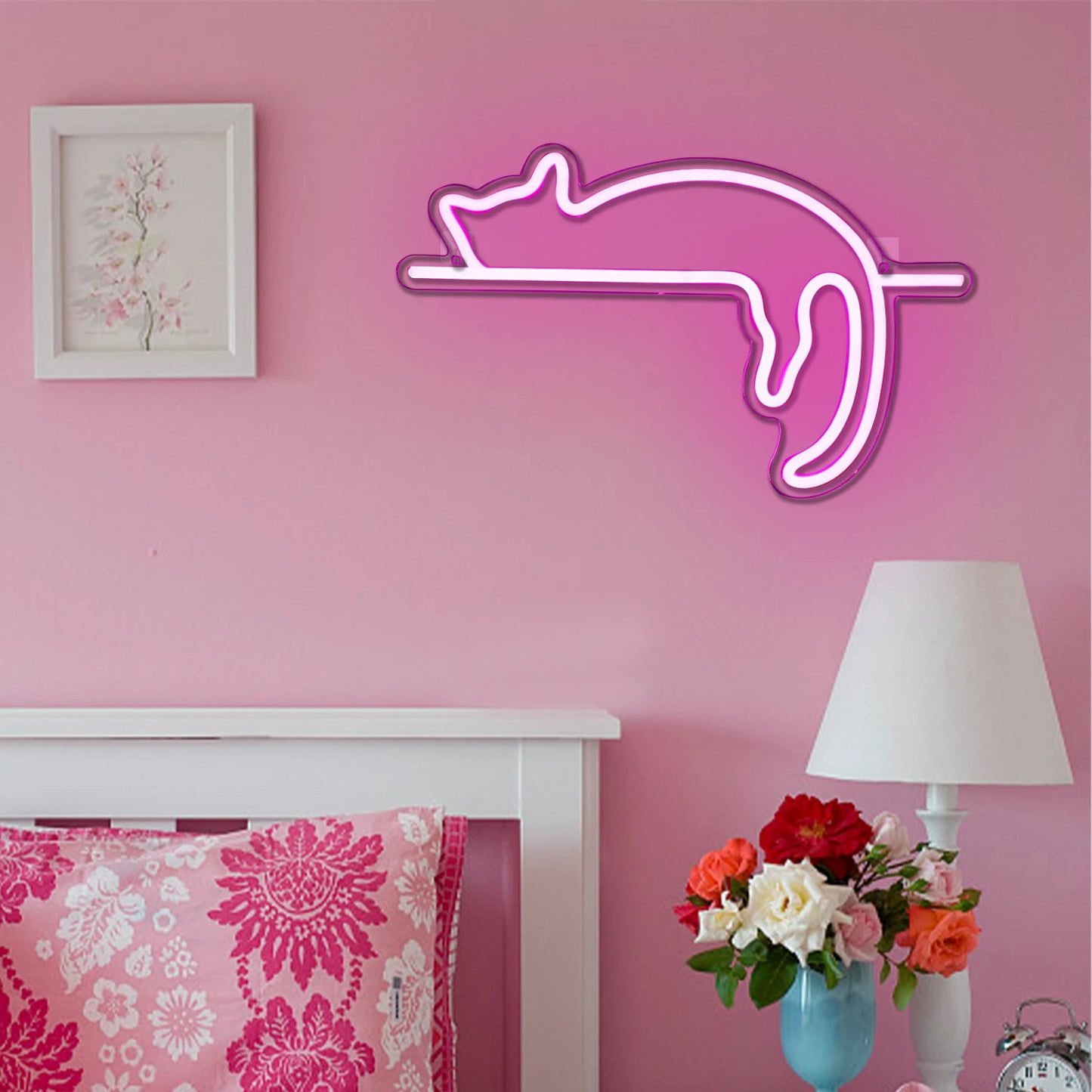 Cat 5V USB LED Neon Sign - Budgetvriendelijk