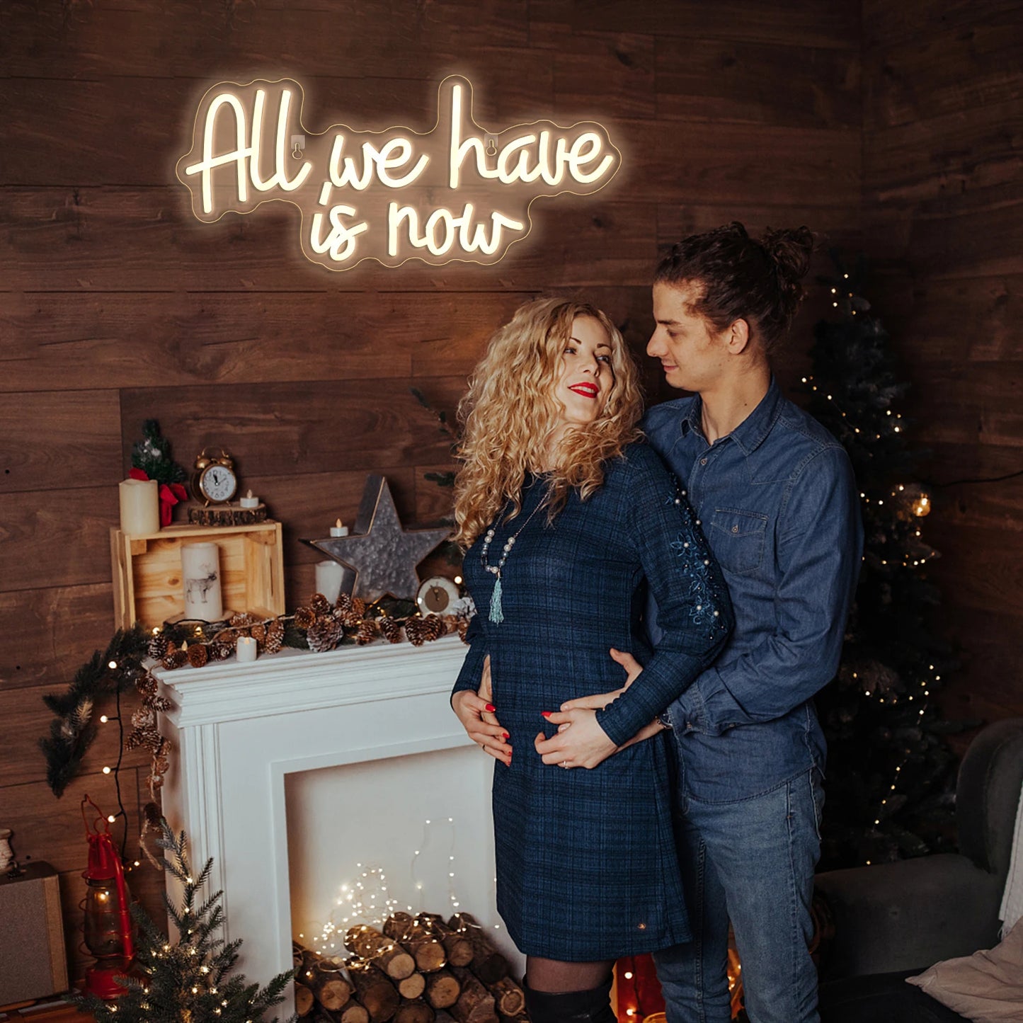 All We Have Is Now 5V USB LED Neon Sign - Budgetvriendelijk