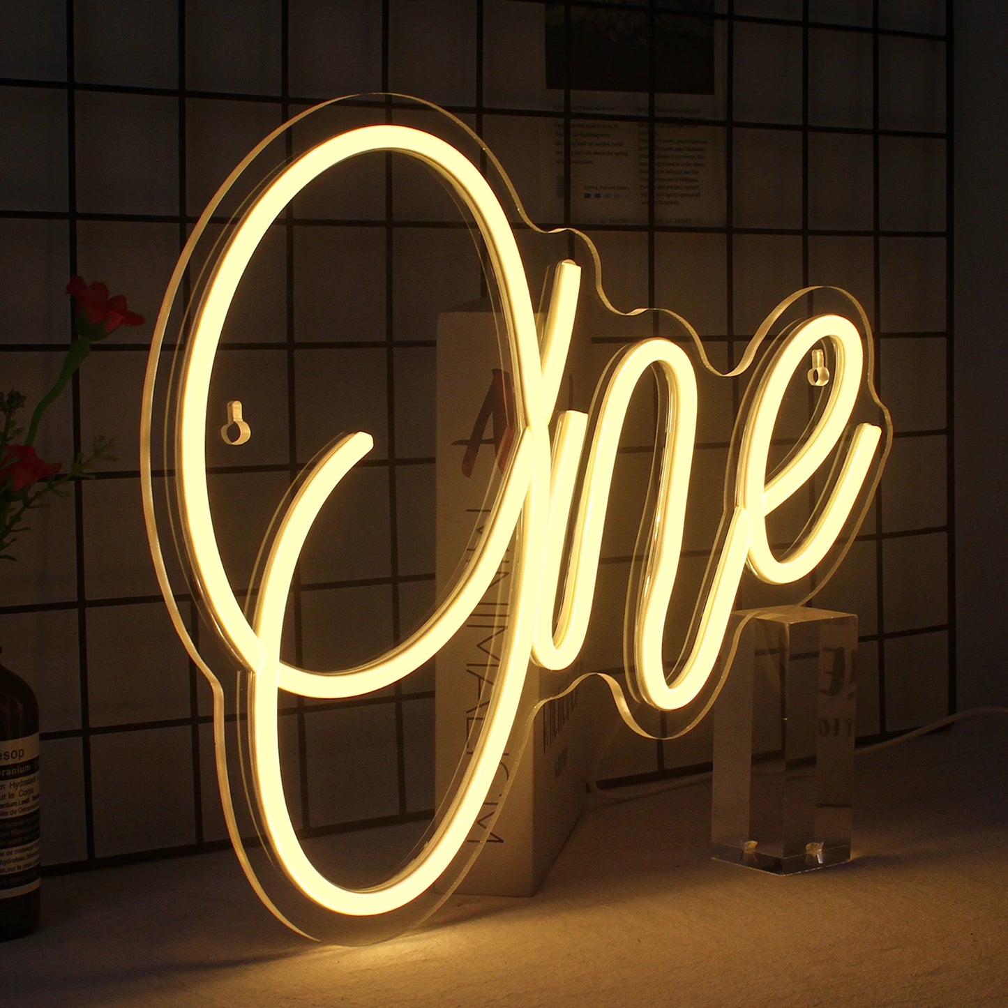Eén 5V USB LED-neonreclame - Budgetvriendelijk
