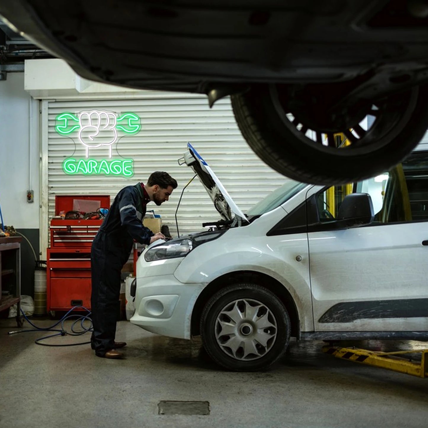 Garage 5V USB LED Neon Sign - Budgetvriendelijk