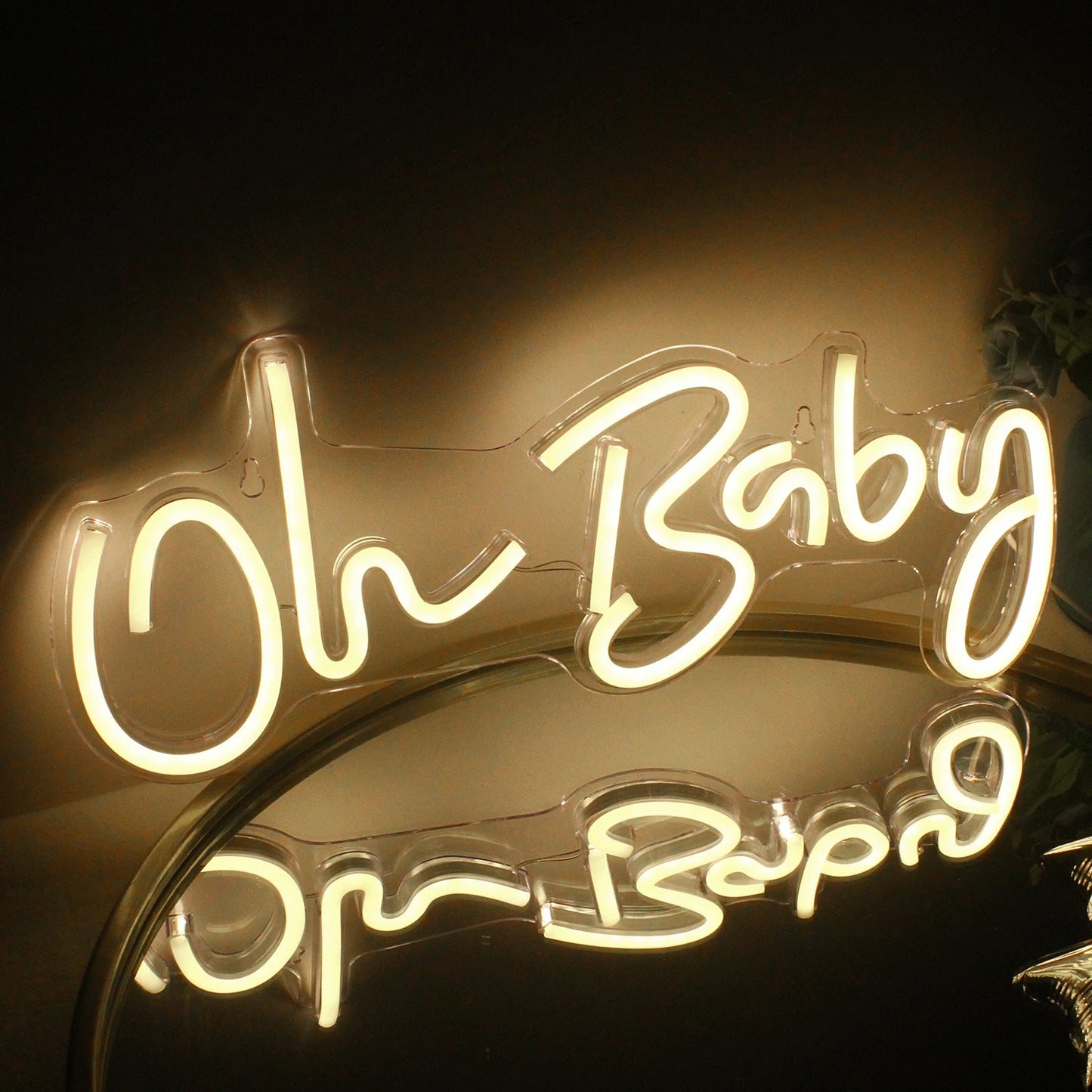 LED Let's Party 5V Mini USB LED Neon Sign - Budgetvriendelijk