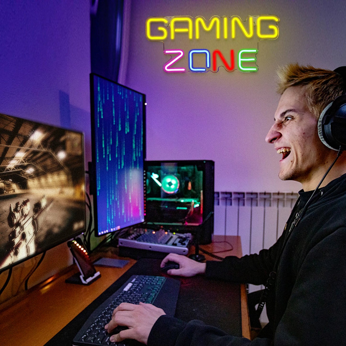 Gaming Series 5V USB LED Neon Sign - Budgetvriendelijk