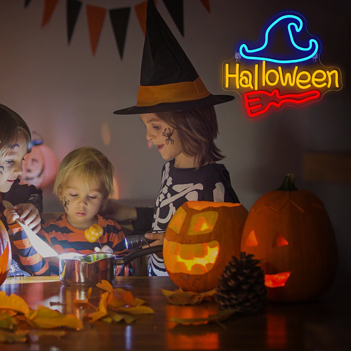 Halloween 5V USB LED Neon Sign - Budgetvriendelijk