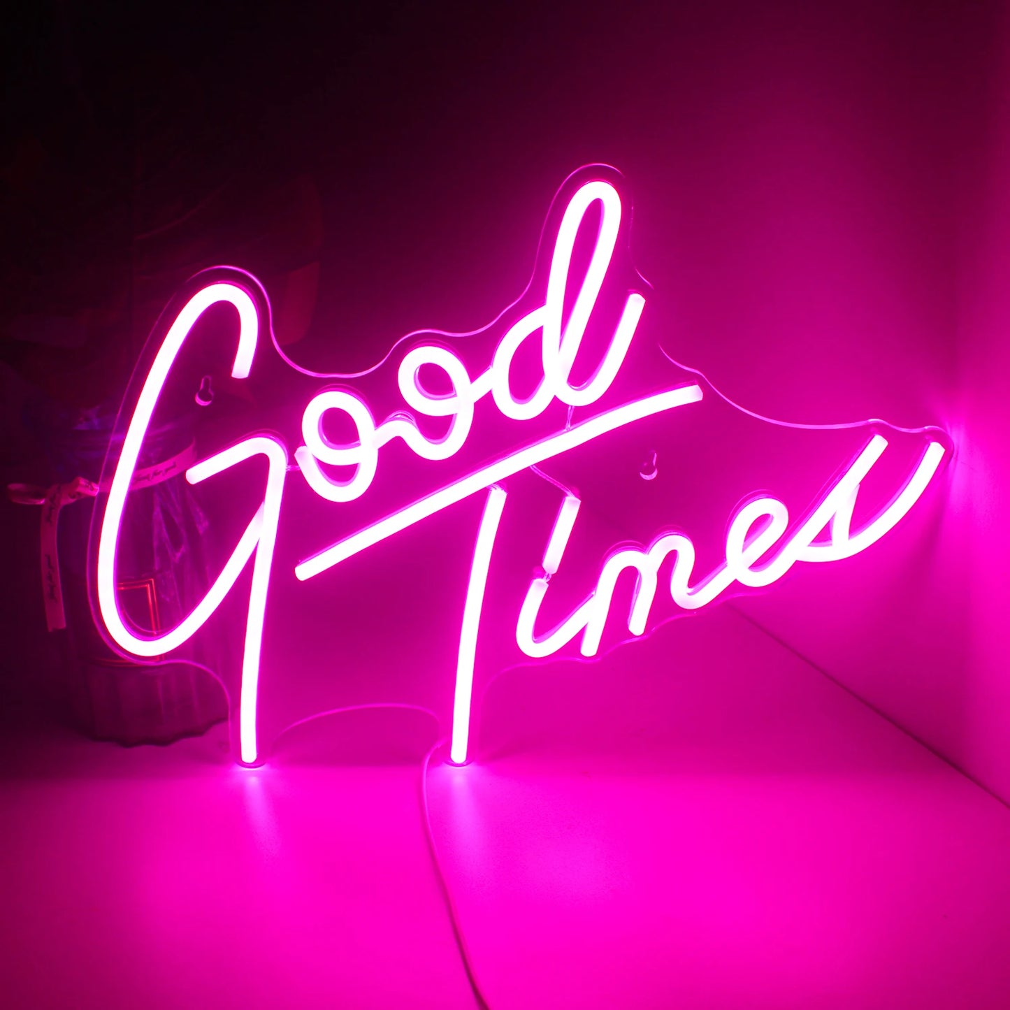 Good Times 5V Mini USB LED Neon Sign - Budgetvriendelijk