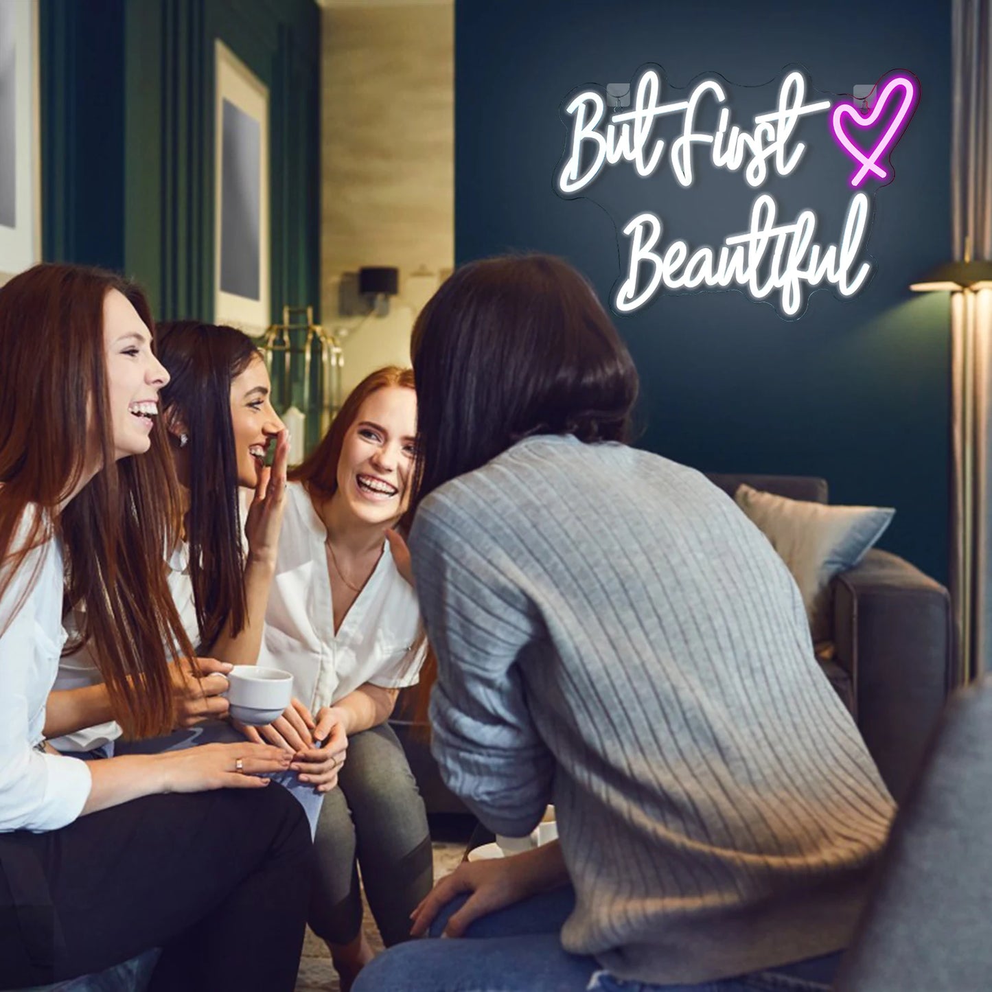 Maar eerst een prachtig 5V USB LED neonbord - budgetvriendelijk