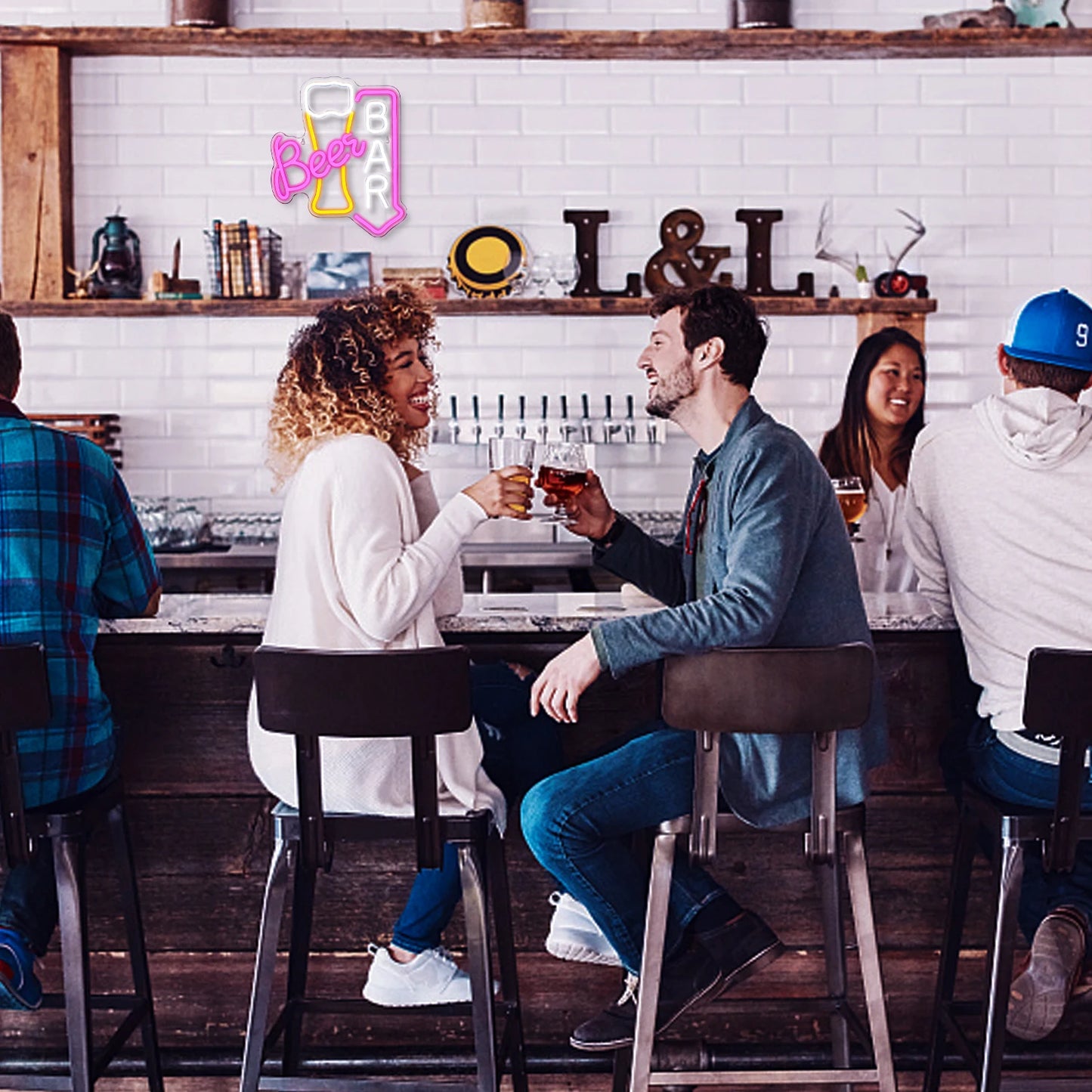 Bierbar 5V USB LED Neon Sign - Budgetvriendelijk