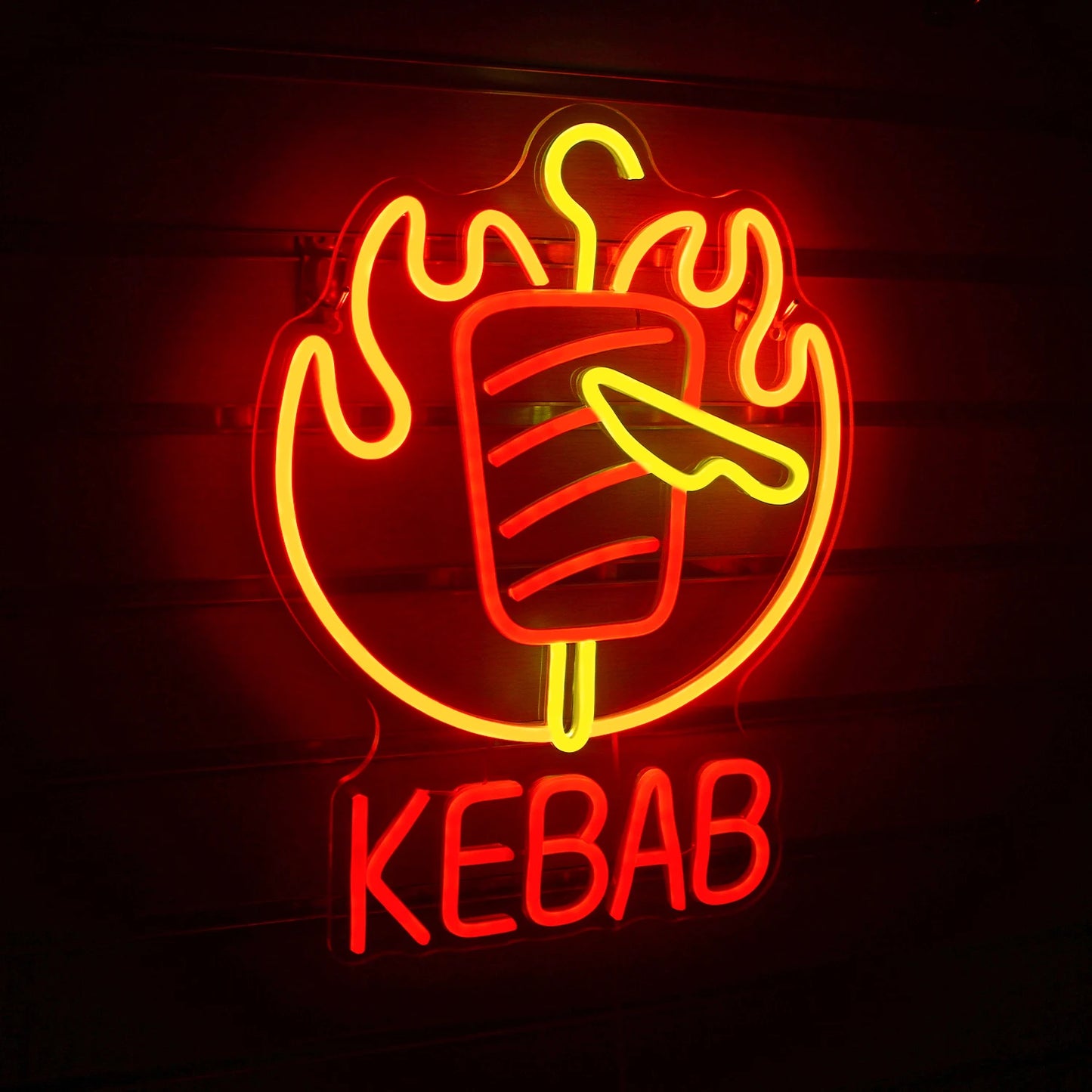 Kebab 5V USB LED Neon Sign - Budgetvriendelijk