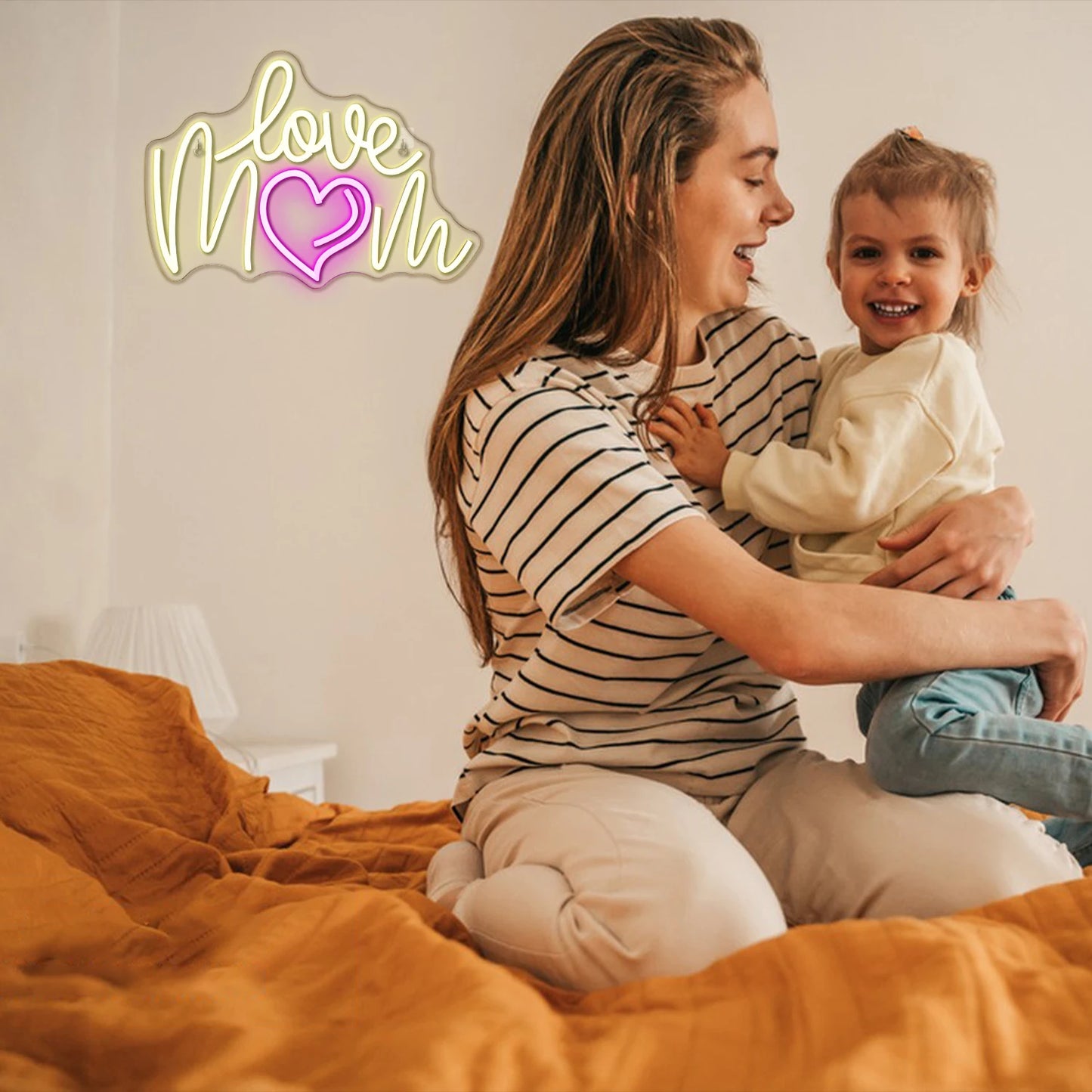 Love Mom 5V USB LED Neon Sign - Budgetvriendelijk
