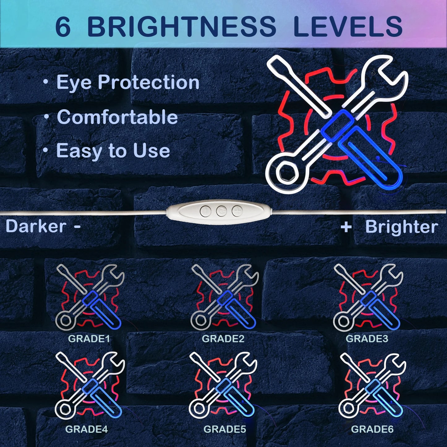 Garage Auto Automotive 5V USB LED Neon Sign - Budgetvriendelijk