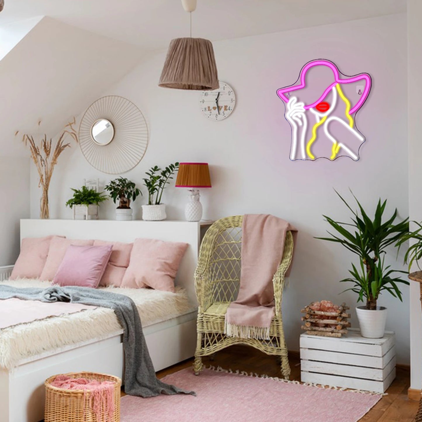 Cowboyhoed 5V USB LED Neonreclame - Budgetvriendelijk