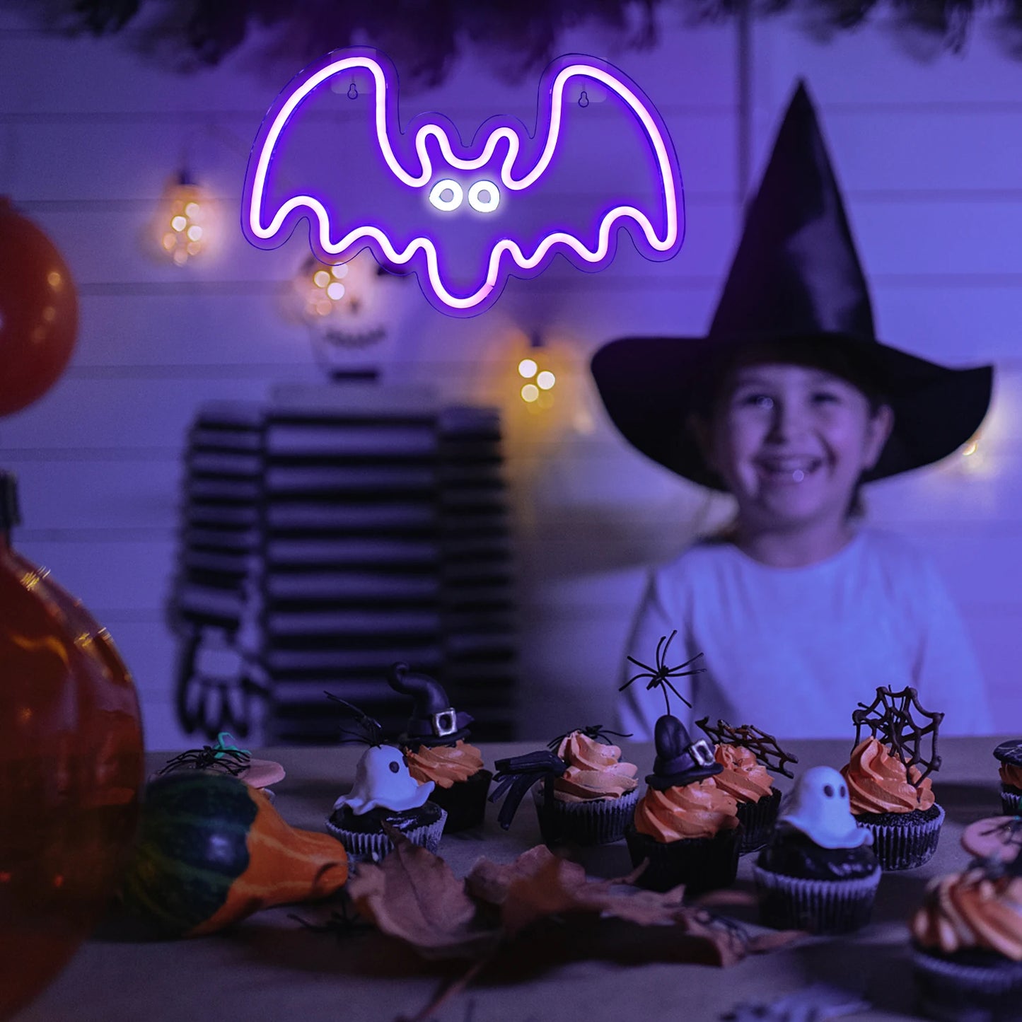 Bat 5V USB LED Neon Sign - Budgetvriendelijk