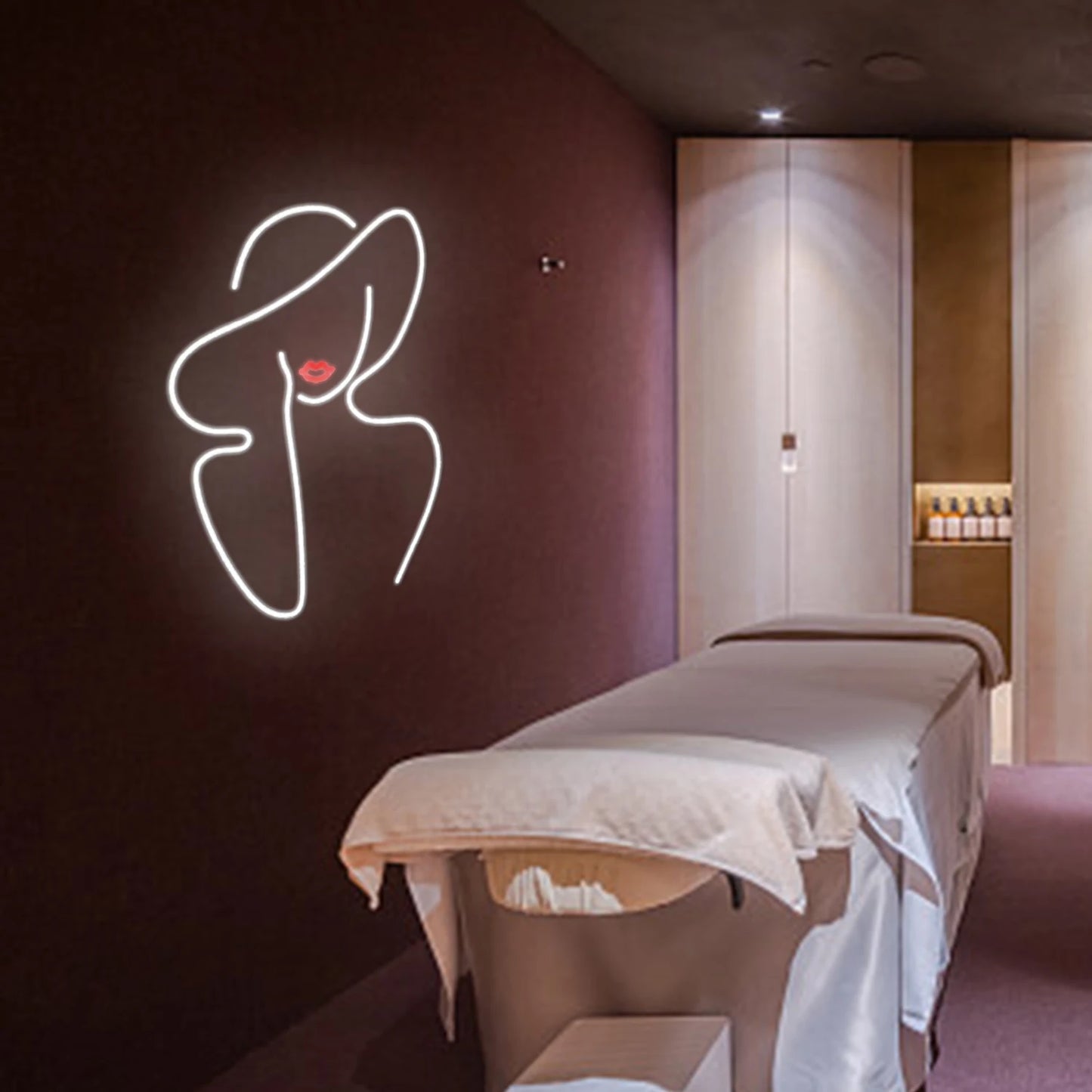 Lady 5V USB LED Neon Sign - Budgetvriendelijk