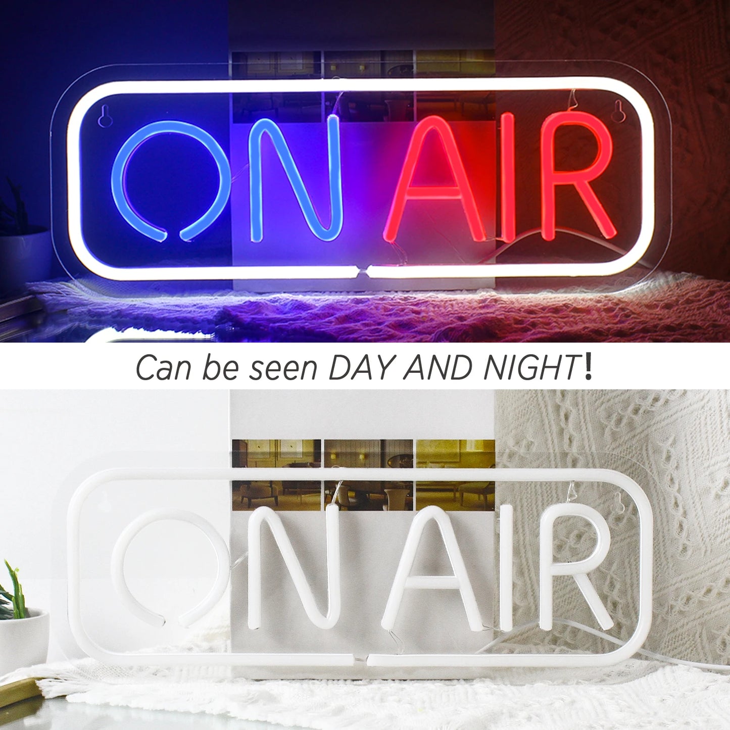 ON AIR 5V Mini USB LED Neon Sign - Budgetvriendelijk