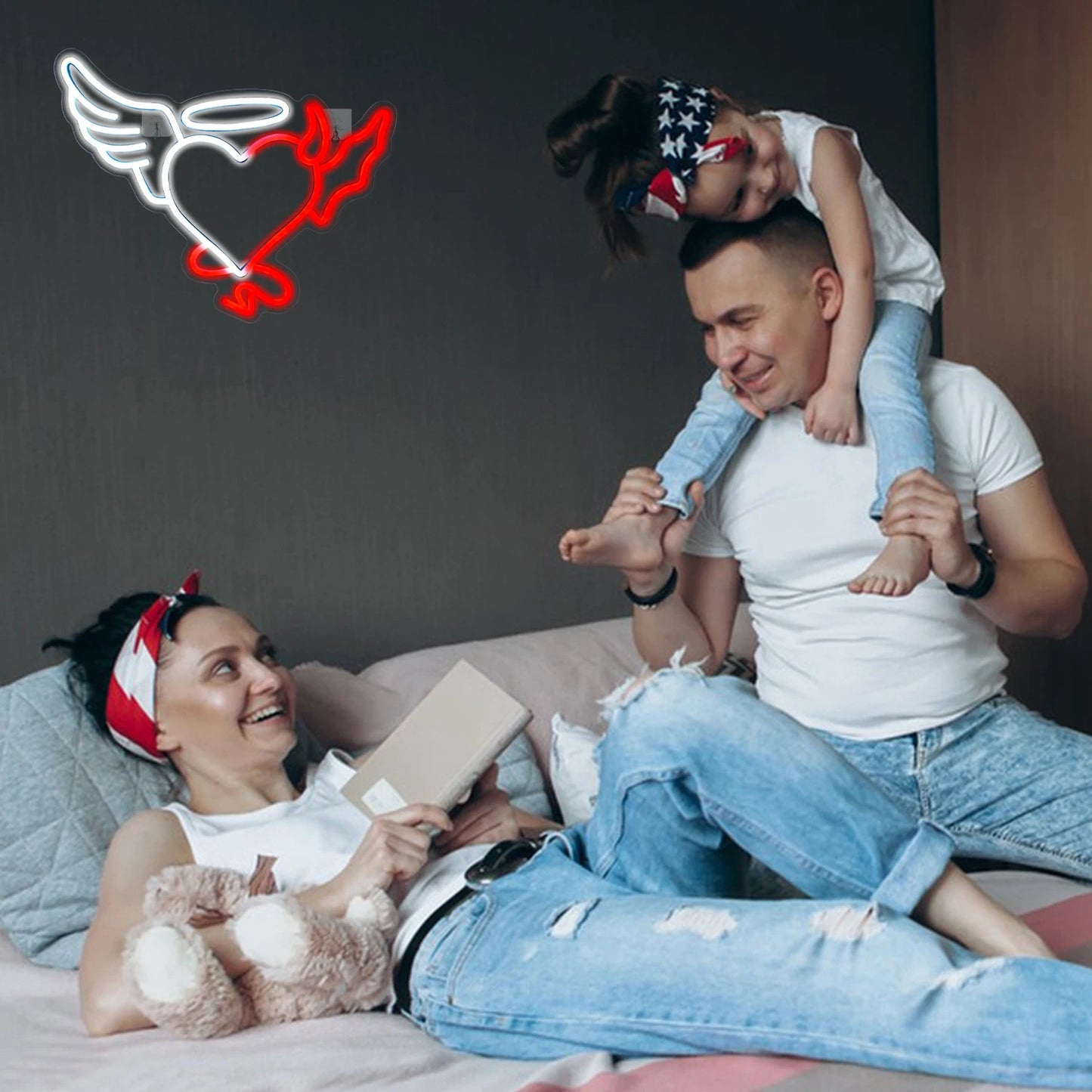 Hart 5V USB LED Neon Sign - Budgetvriendelijk