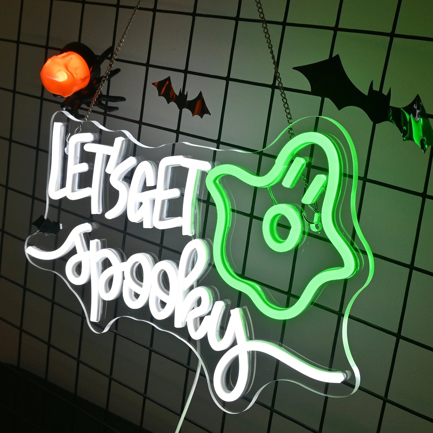 Halloween 5V USB LED Neon Sign - Budgetvriendelijk