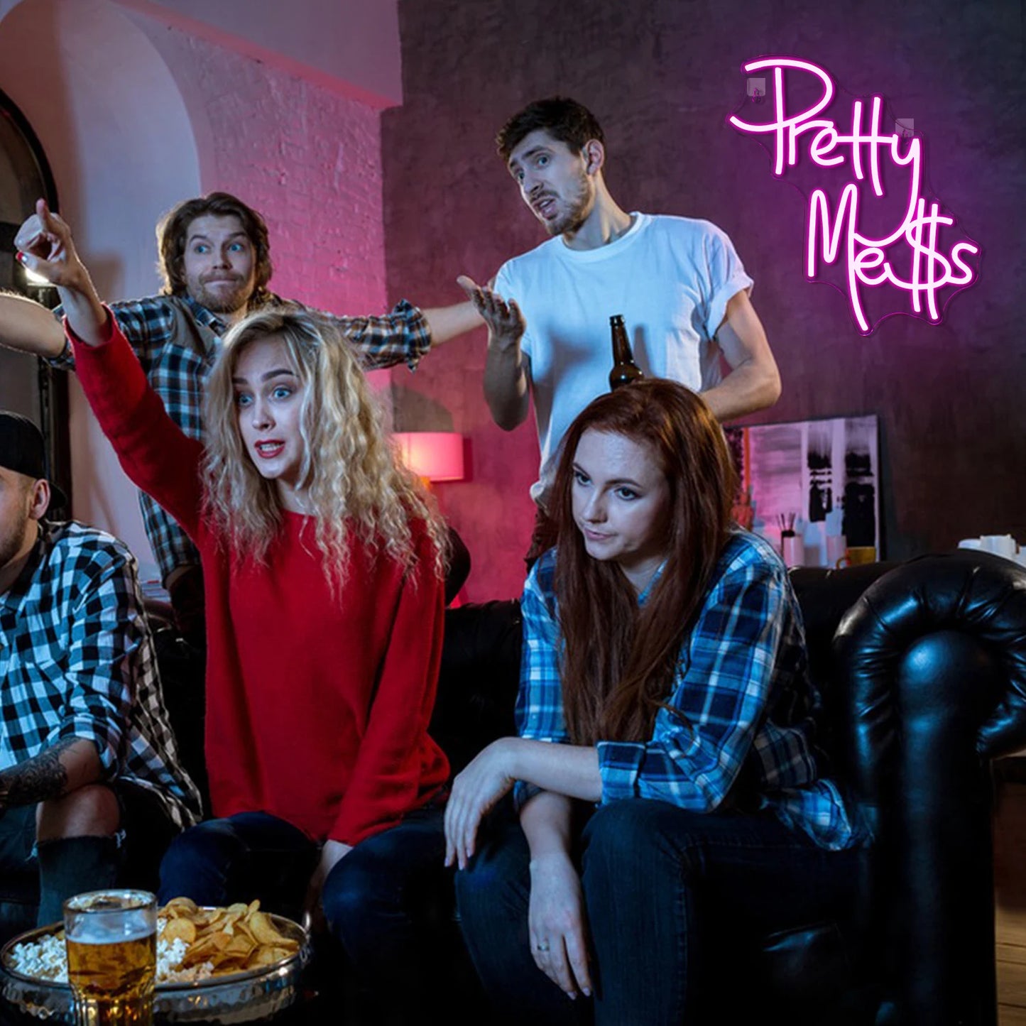 Pretty Mess 5V Mini USB LED Neon Sign - Budgetvriendelijk