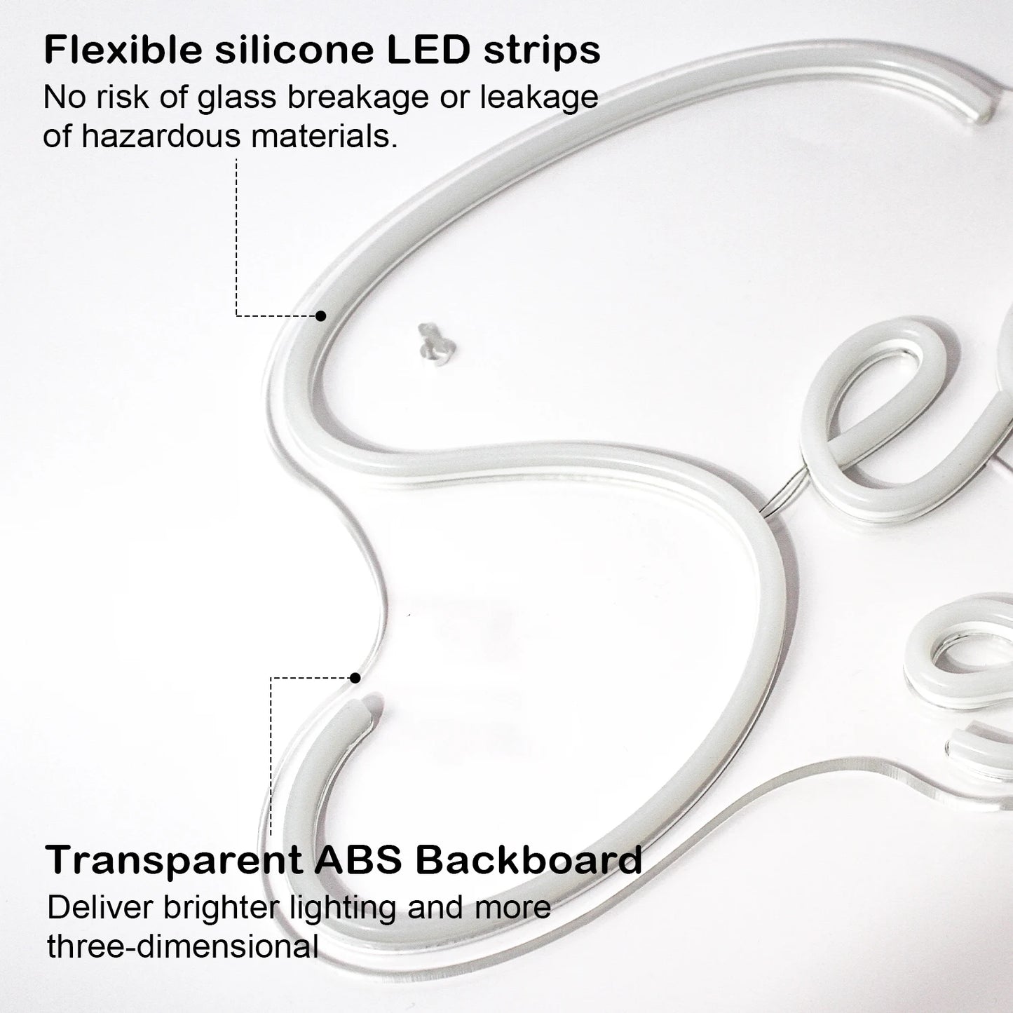 Seek SALON 5V Mini USB LED Neon Sign - Budgetvriendelijk