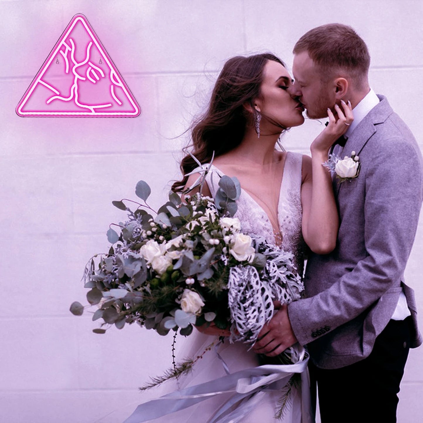 Kiss 5V USB LED Neon Sign - Budgetvriendelijk