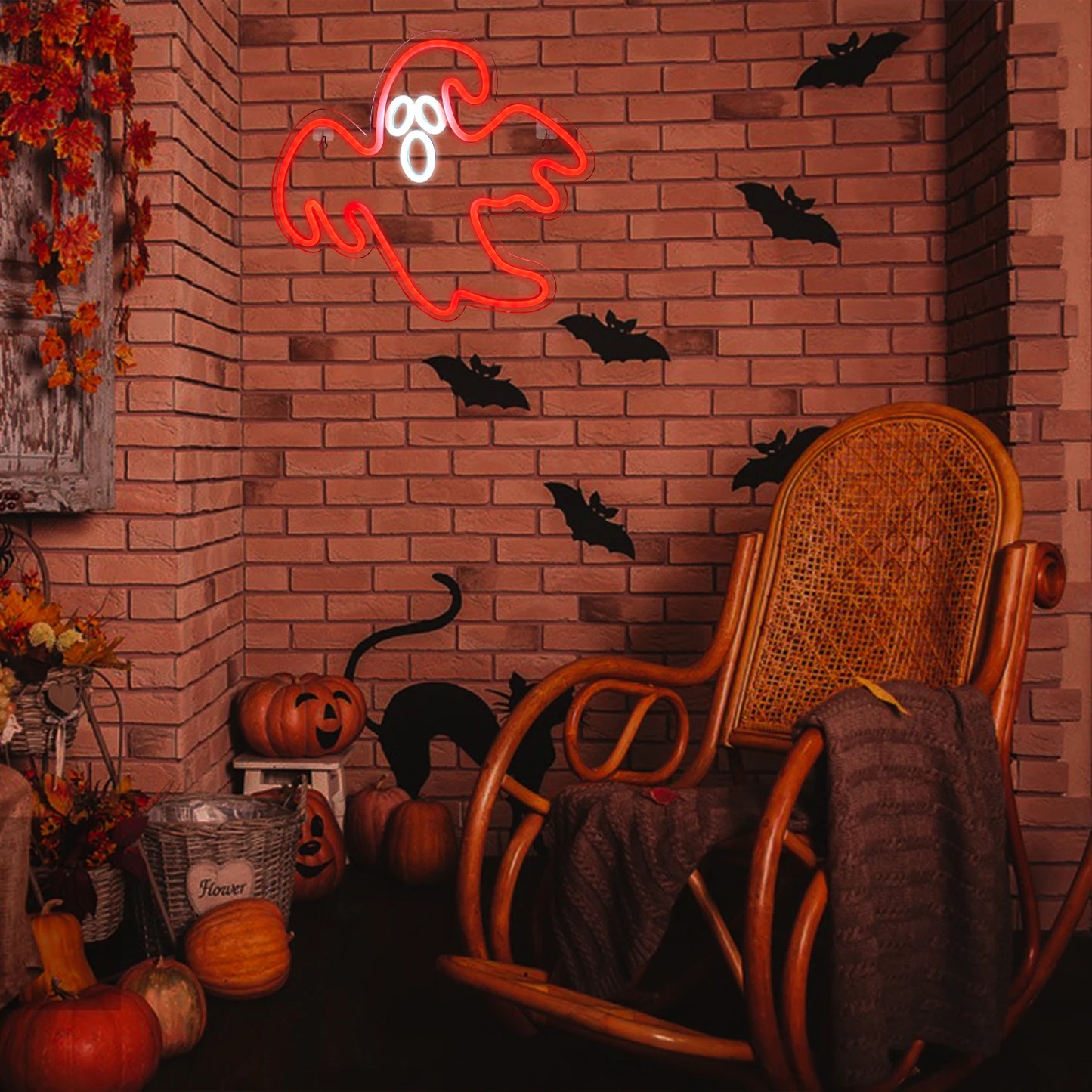 Halloween 5V USB LED Neon Sign - Budgetvriendelijk