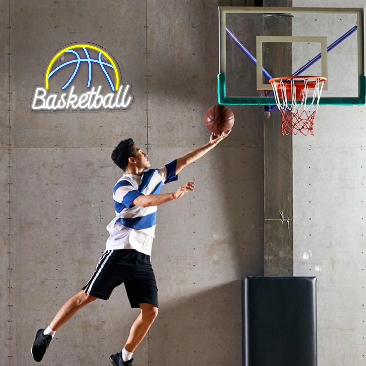 Basketbal 5V USB LED Neon Sign - Budgetvriendelijk