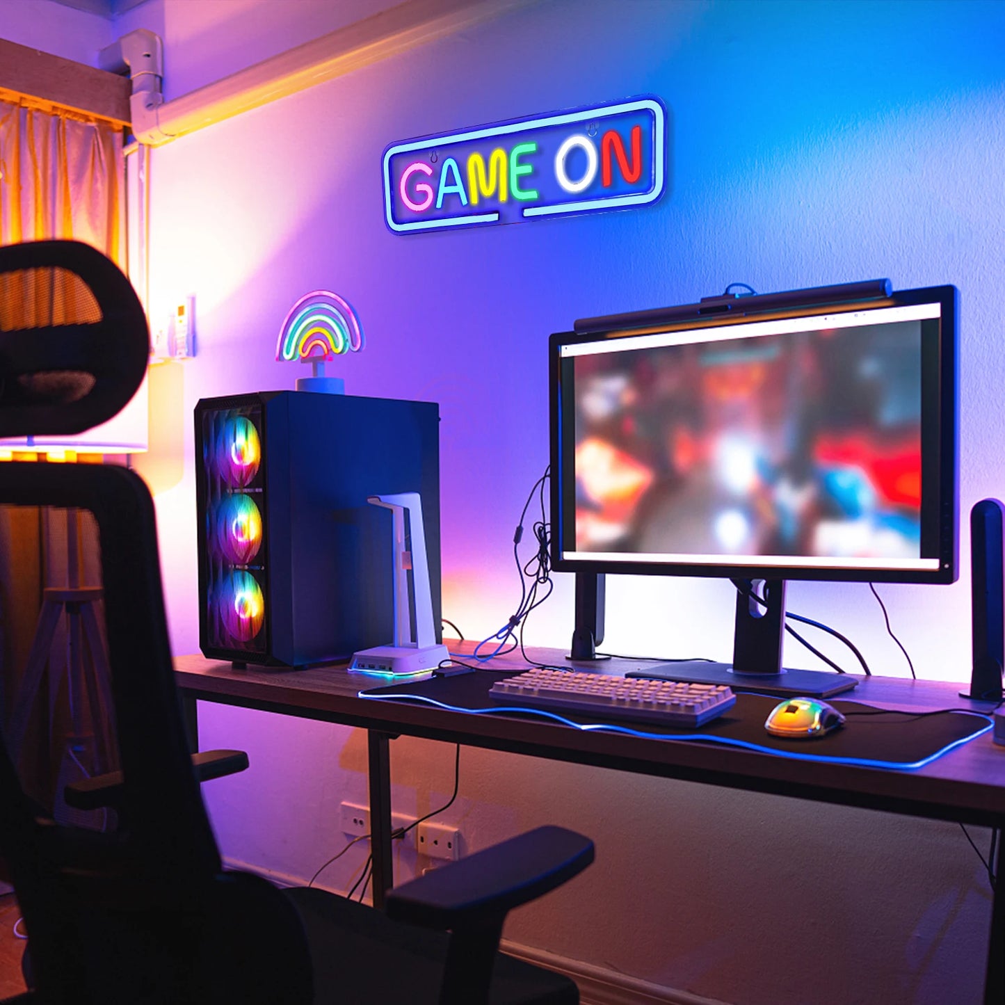 Game On 5V USB LED Neon Sign - Budgetvriendelijk