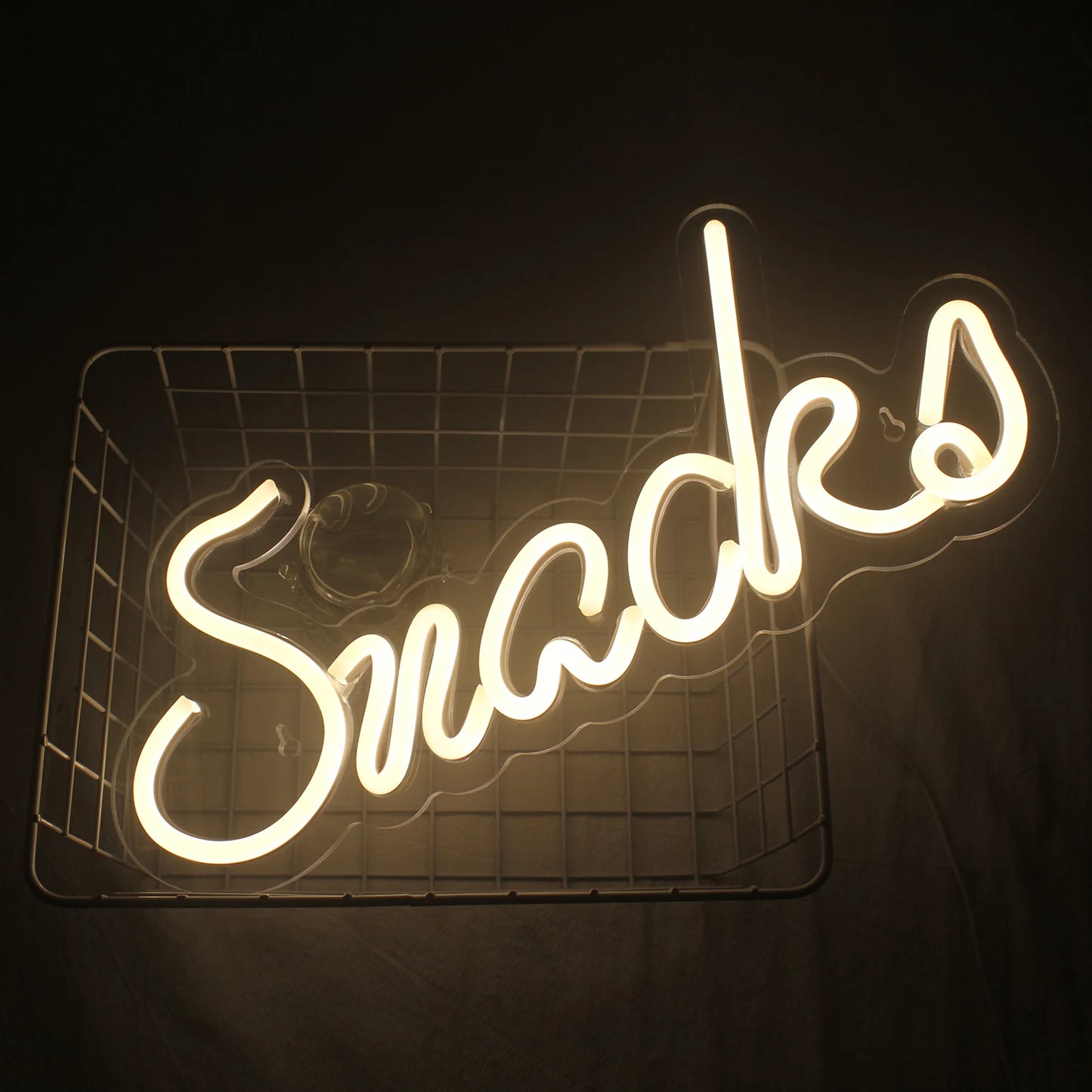 Snacks 5V USB LED Neon Sign - Budgetvriendelijk