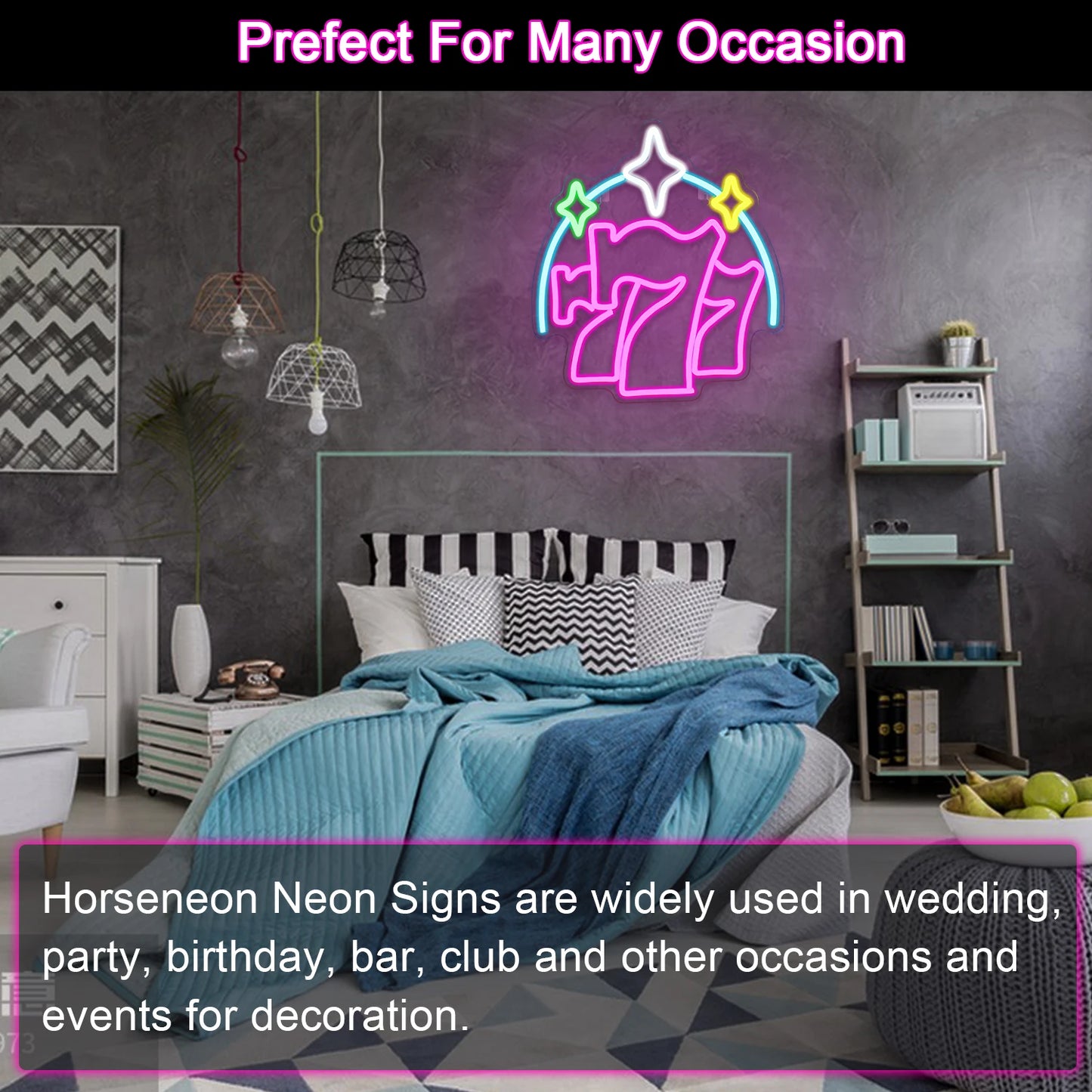 Luck 777 5V USB LED Neon Sign - Budgetvriendelijk