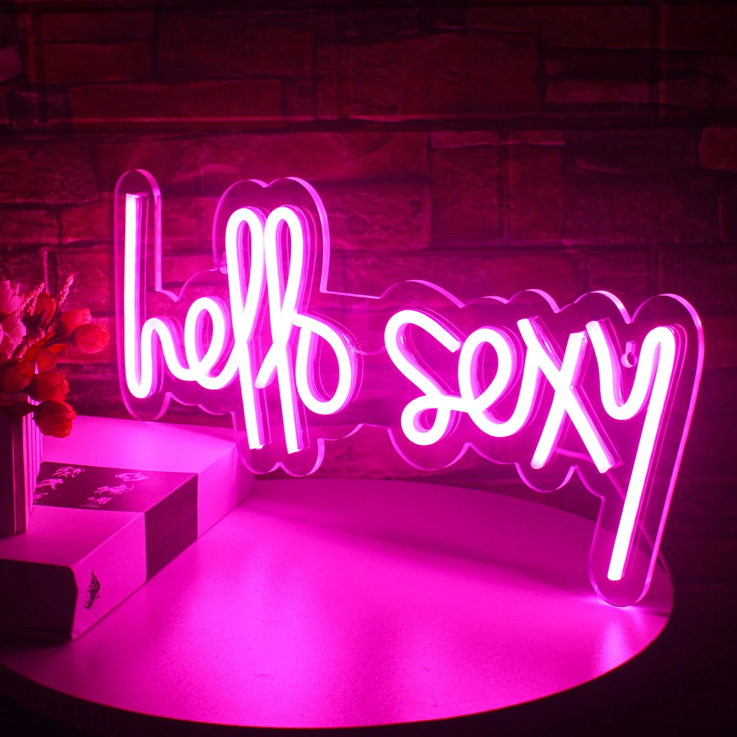 Hallo Sexy 5V USB LED Neon Sign - Budgetvriendelijk