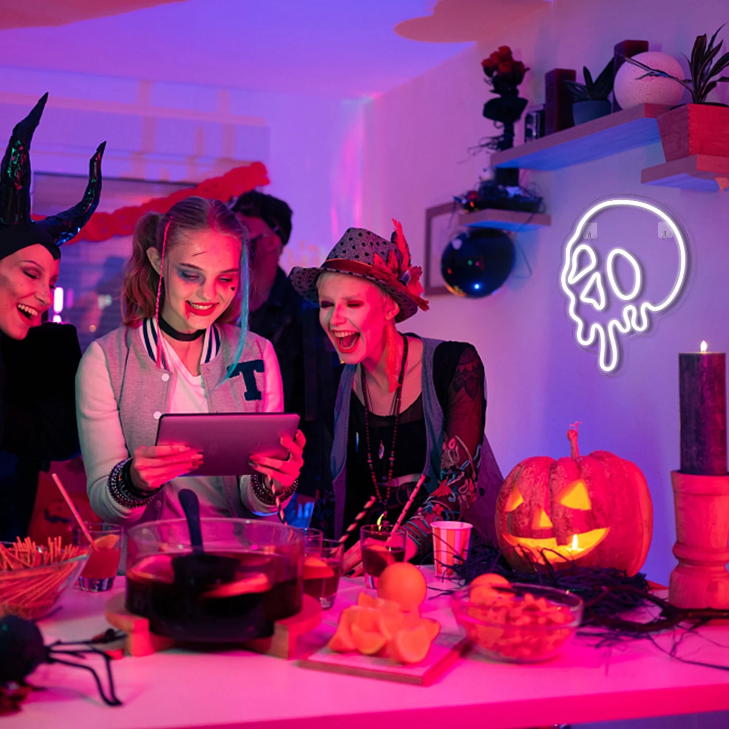 Halloween 5V USB LED Neon Sign - Budgetvriendelijk