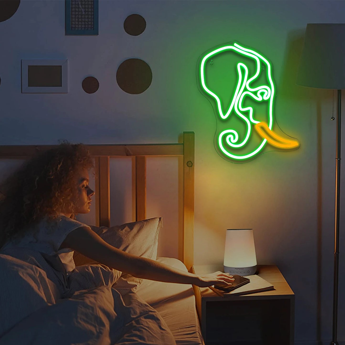 Olifant 5V USB LED Neon Sign - Budgetvriendelijk