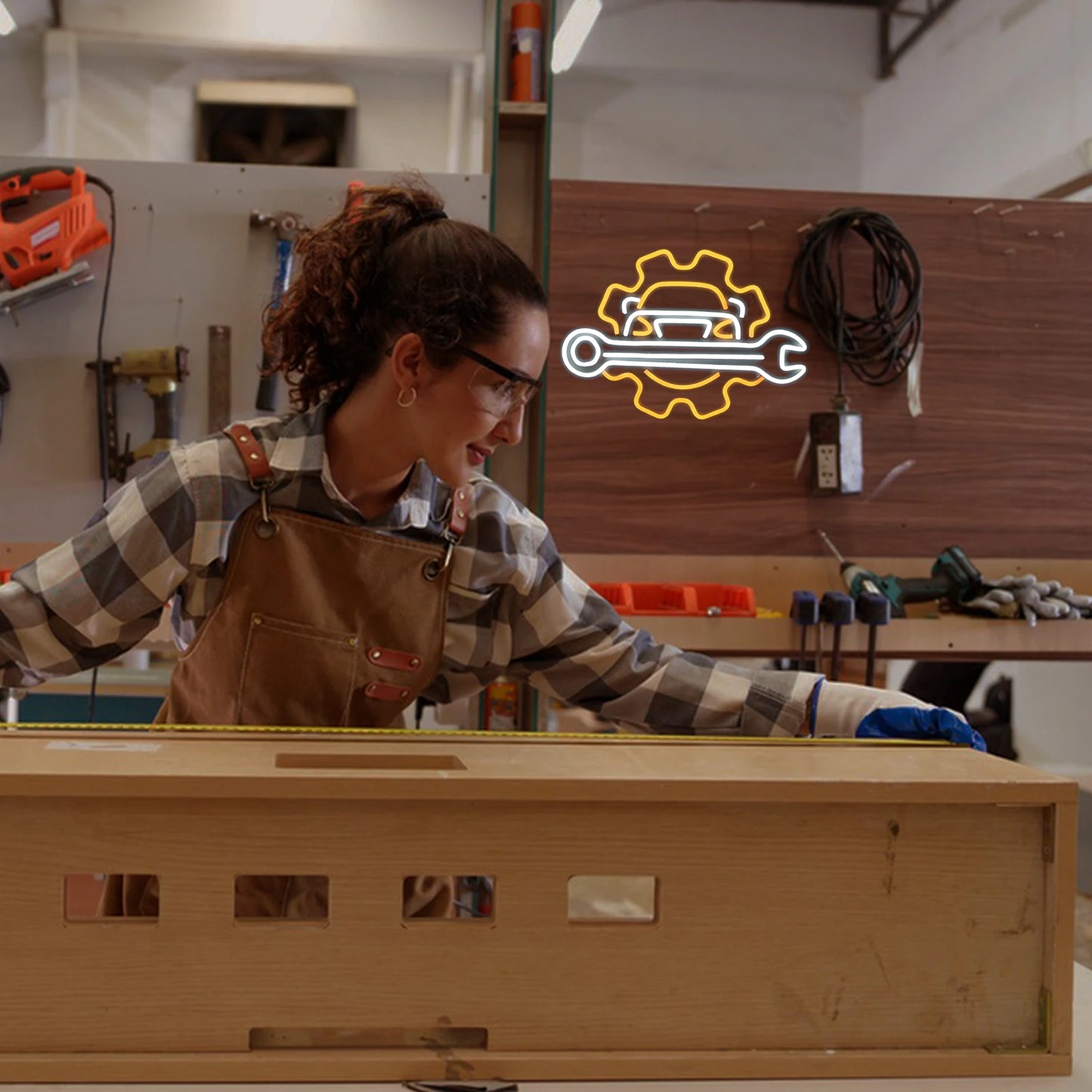 Garage 5V USB LED Neon Sign - Budgetvriendelijk