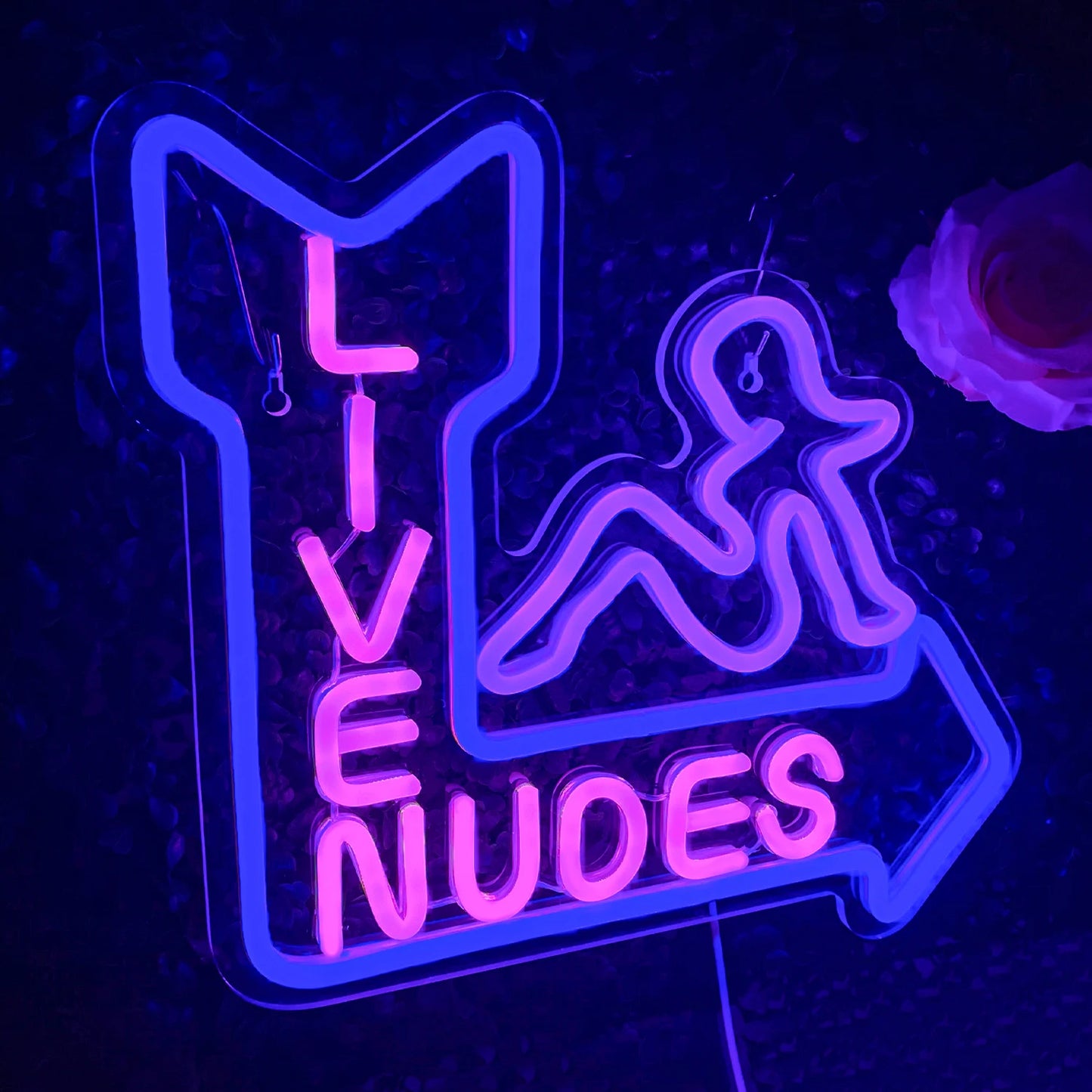 Live Nudes Girl 5V USB LED Neon Sign - Budgetvriendelijk